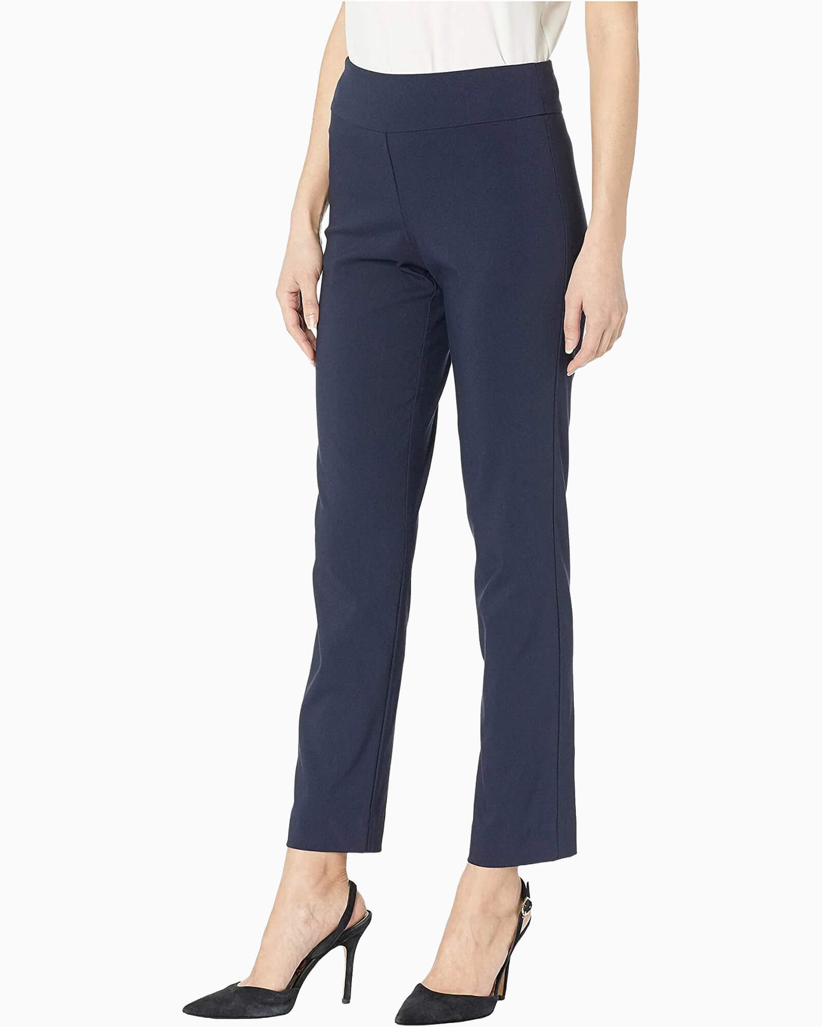 Krazy Larry Pull-On Ankle Pant Navy