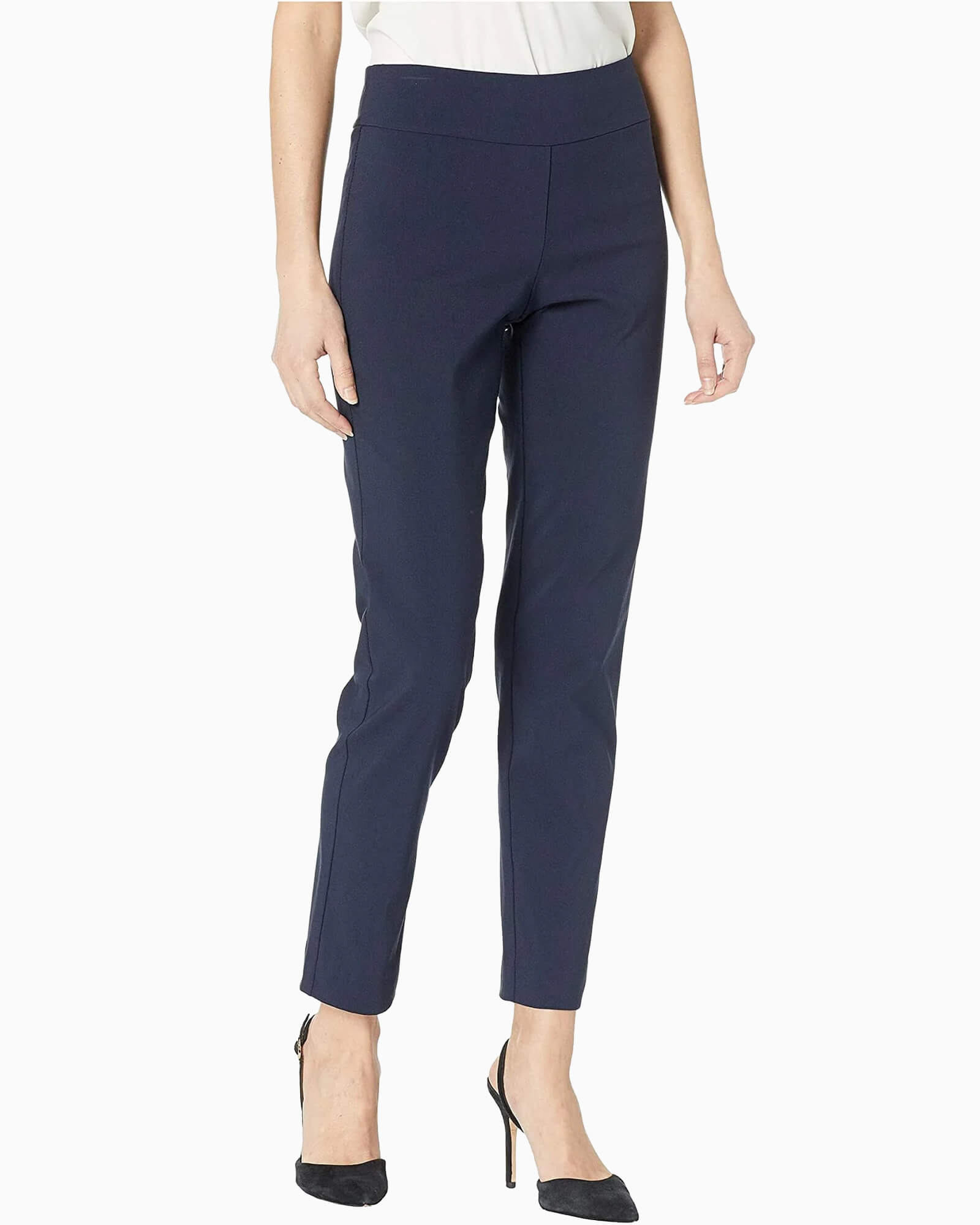 Krazy Larry Pull-On Ankle Pant Navy