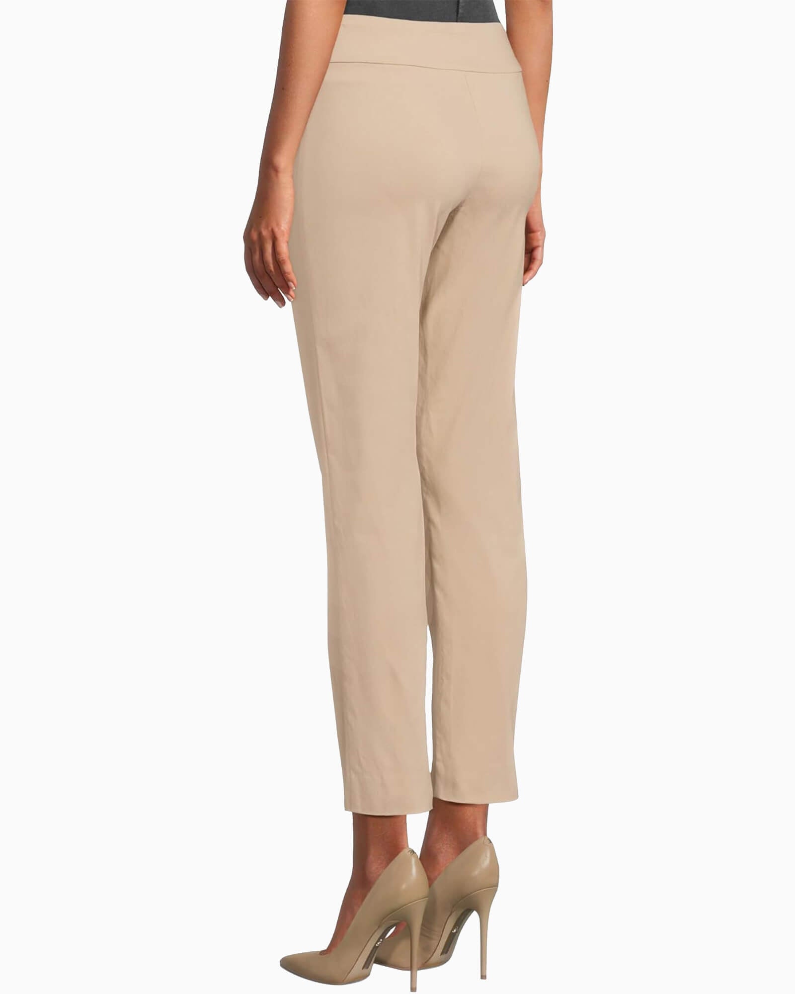 Krazy Larry Pull-On Ankle Pant Stone