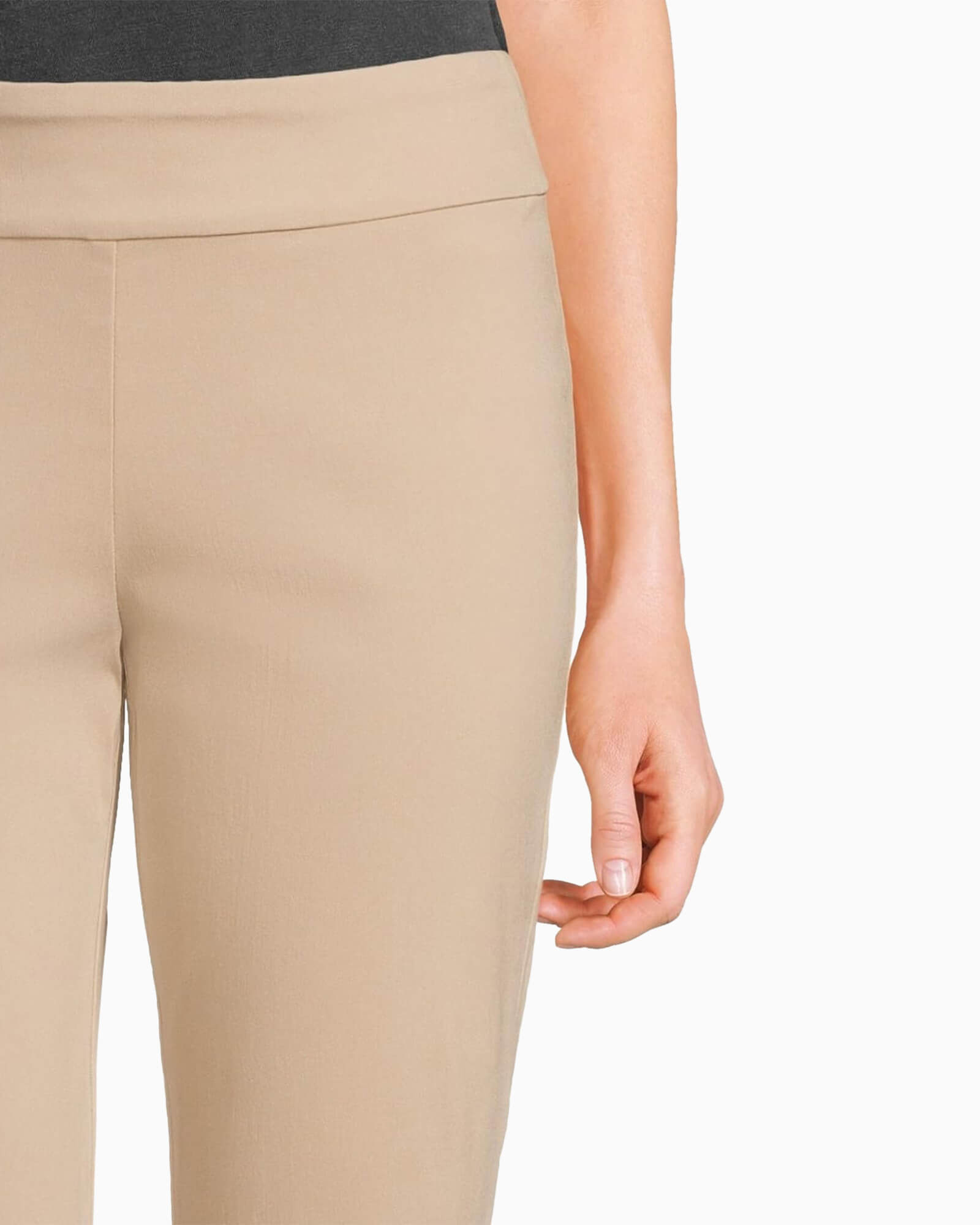 Krazy Larry Pull-On Ankle Pant Stone