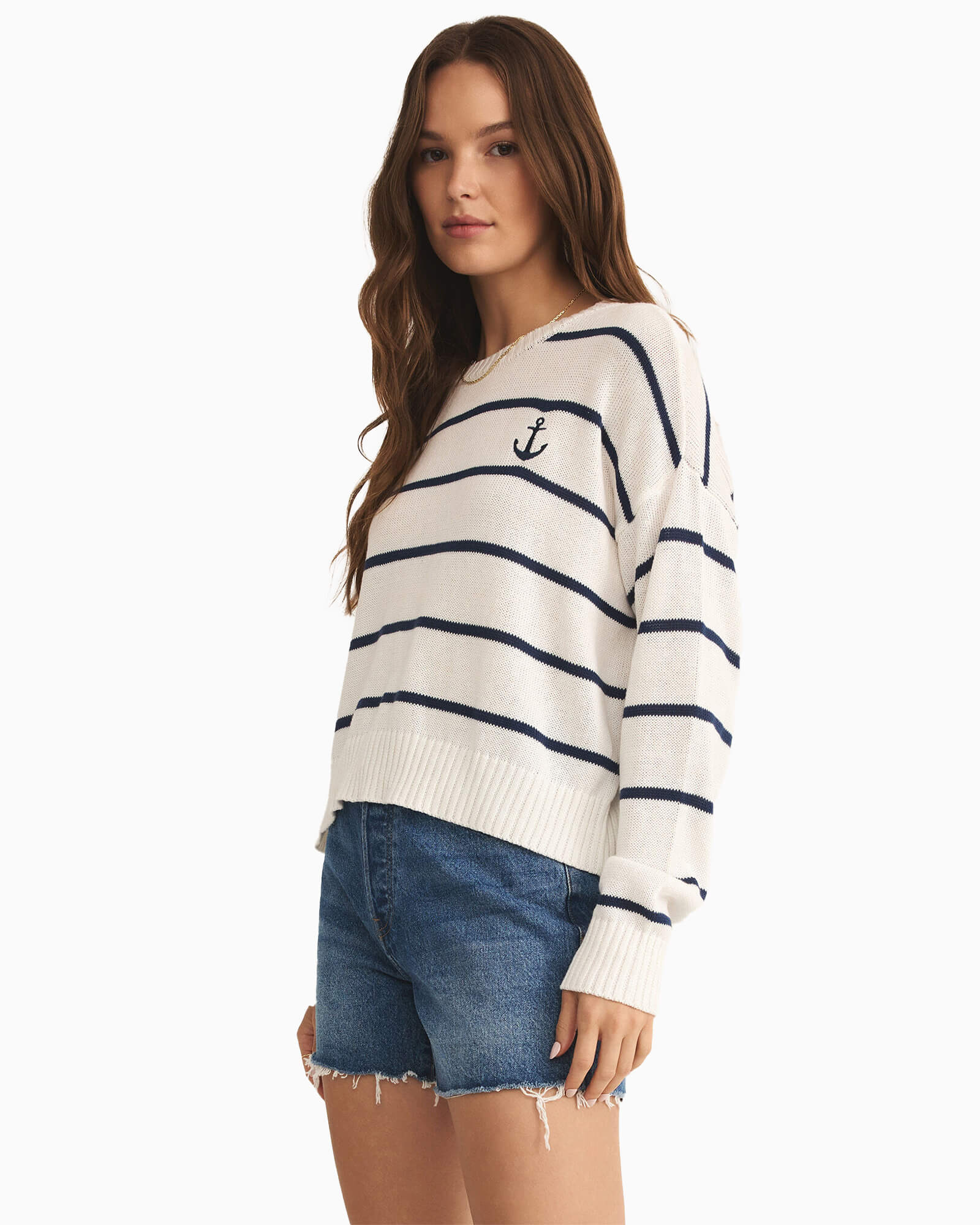 Anchors Away Sweater