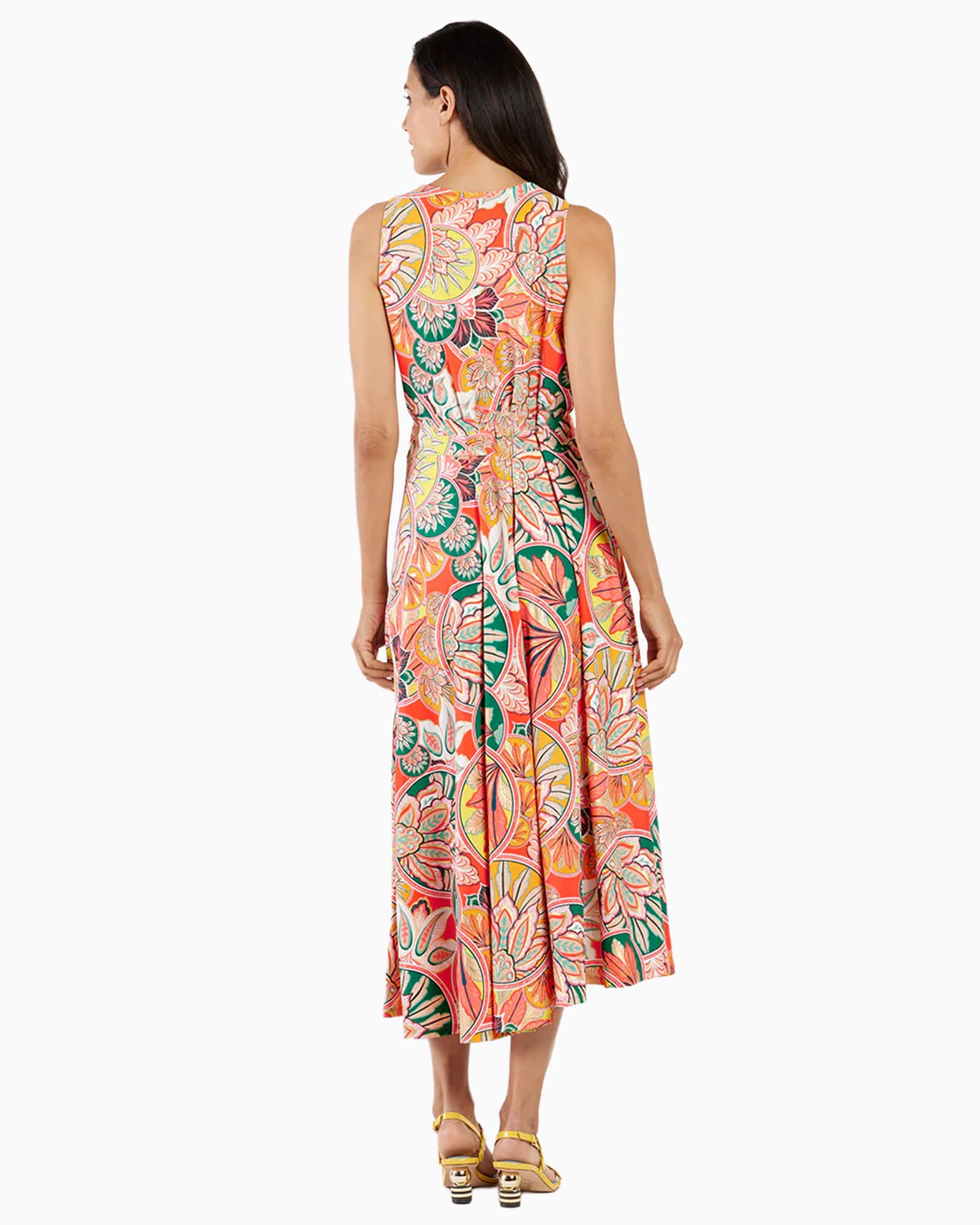 Easton Dress Stained Glass Coral