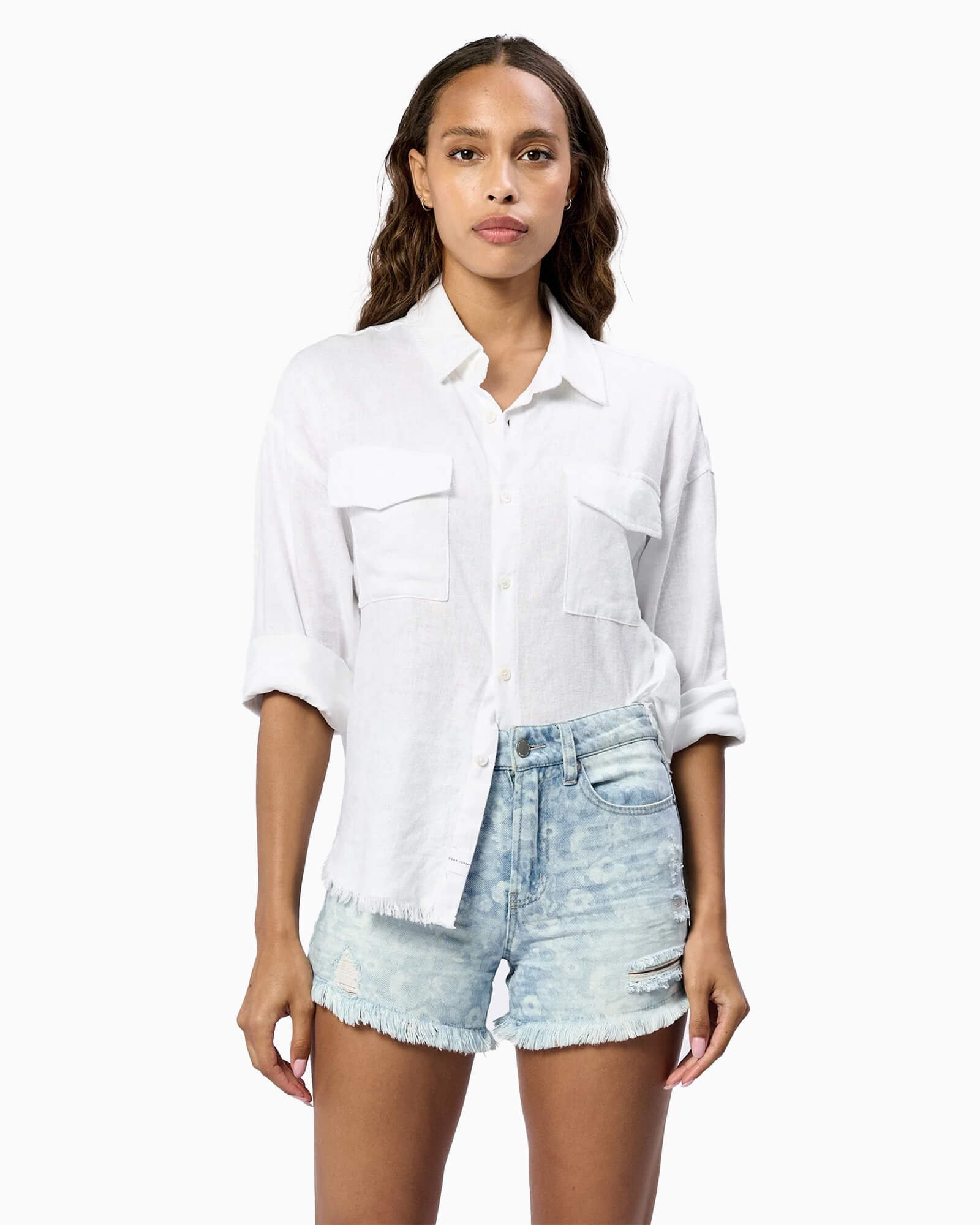 Adrianna Shirt White