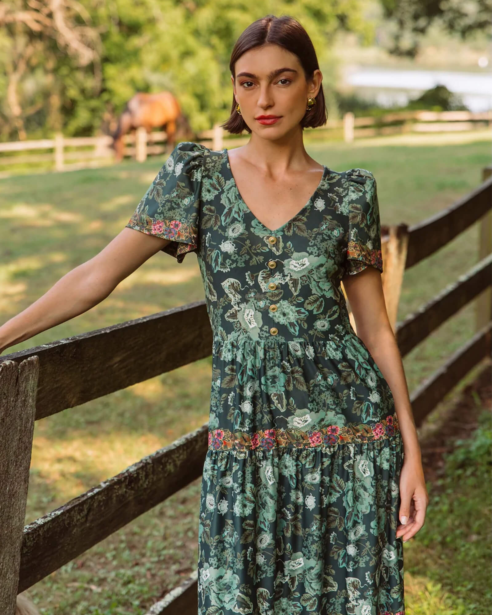 The Agatha Dress Rosemary Meadow