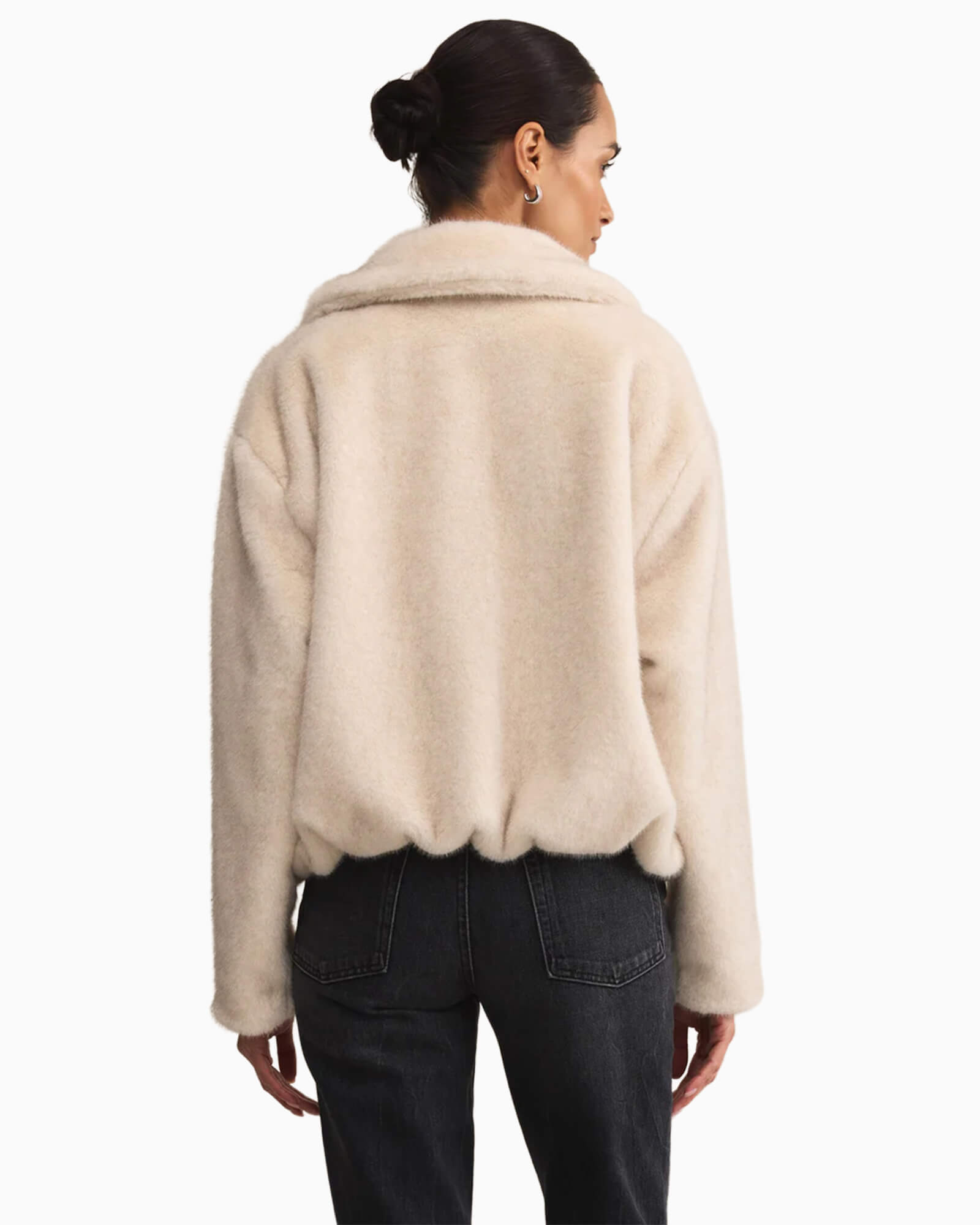 Amethyst Faux Fur Jacket