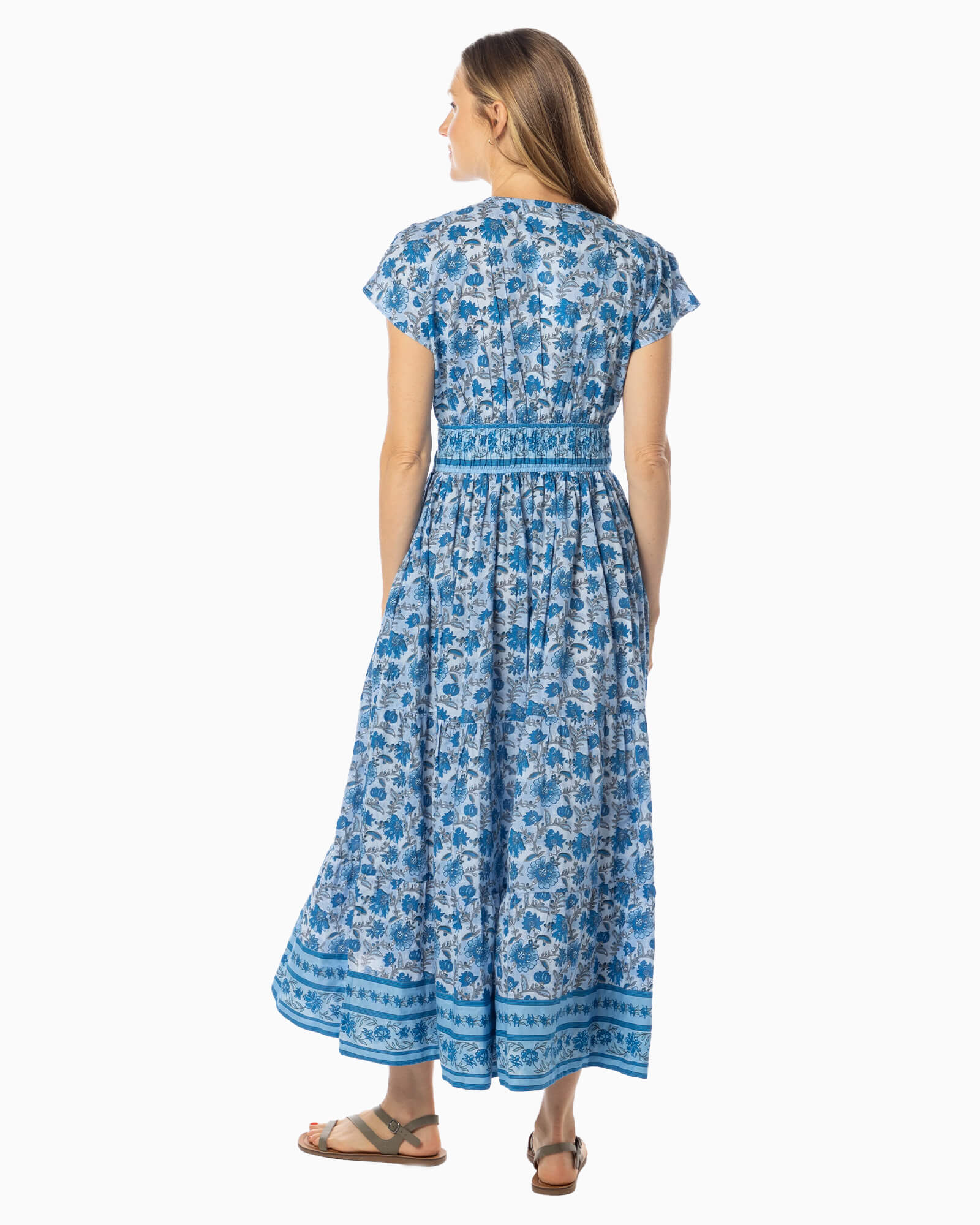 Aria Dress Capri Blue