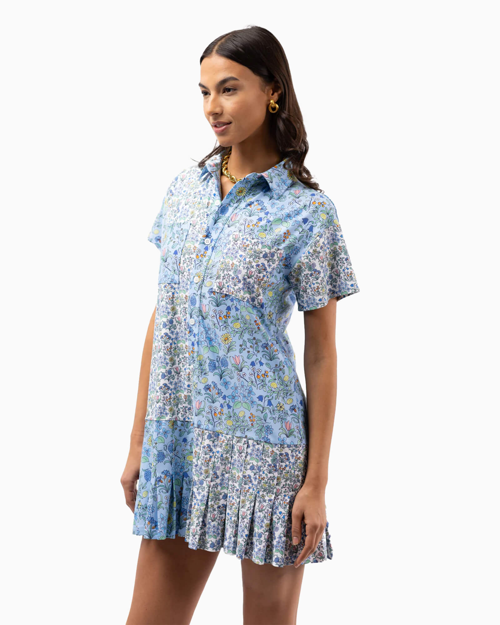 The Aspen Dress Spring Sprig Multi