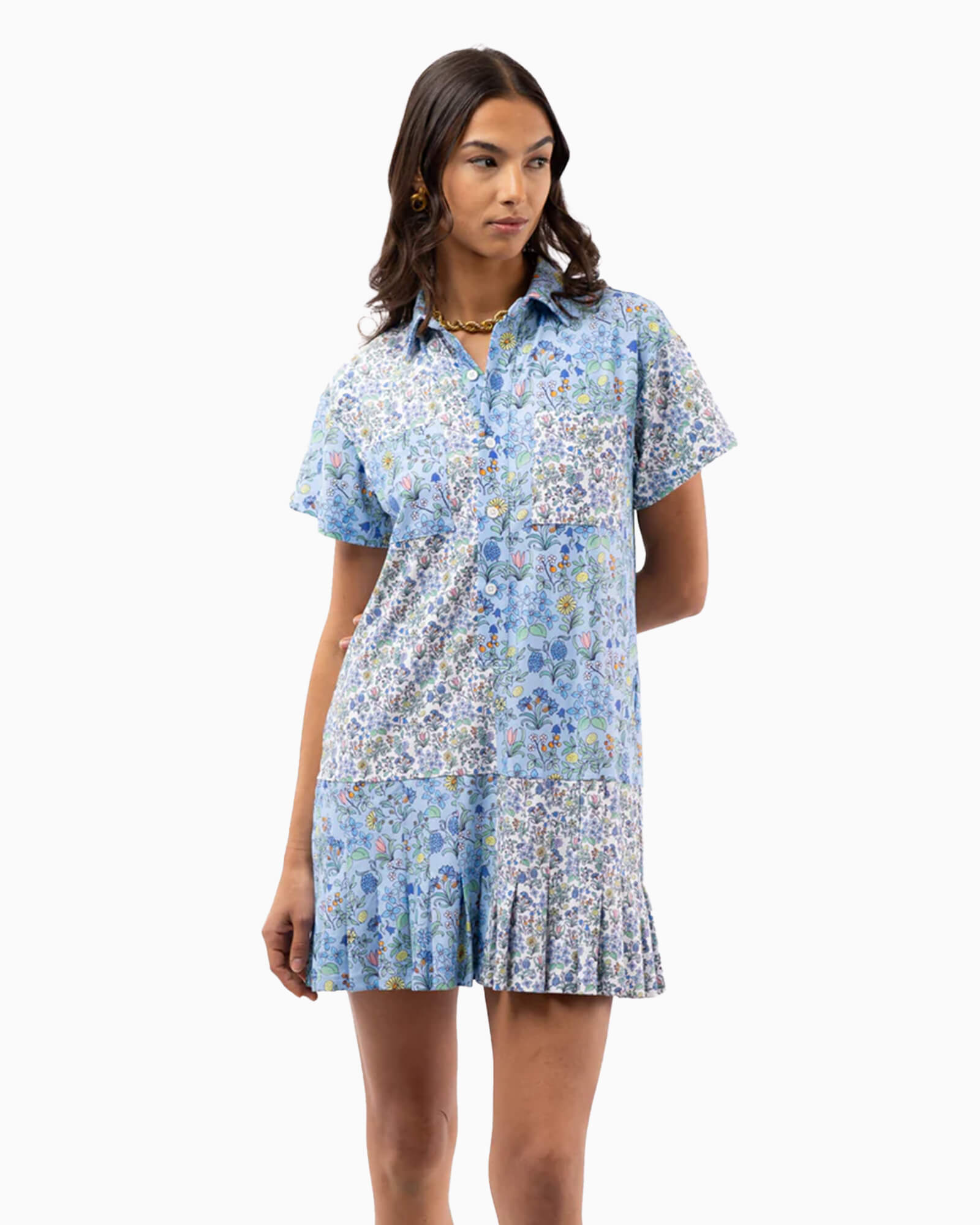 The Aspen Dress Spring Sprig Multi
