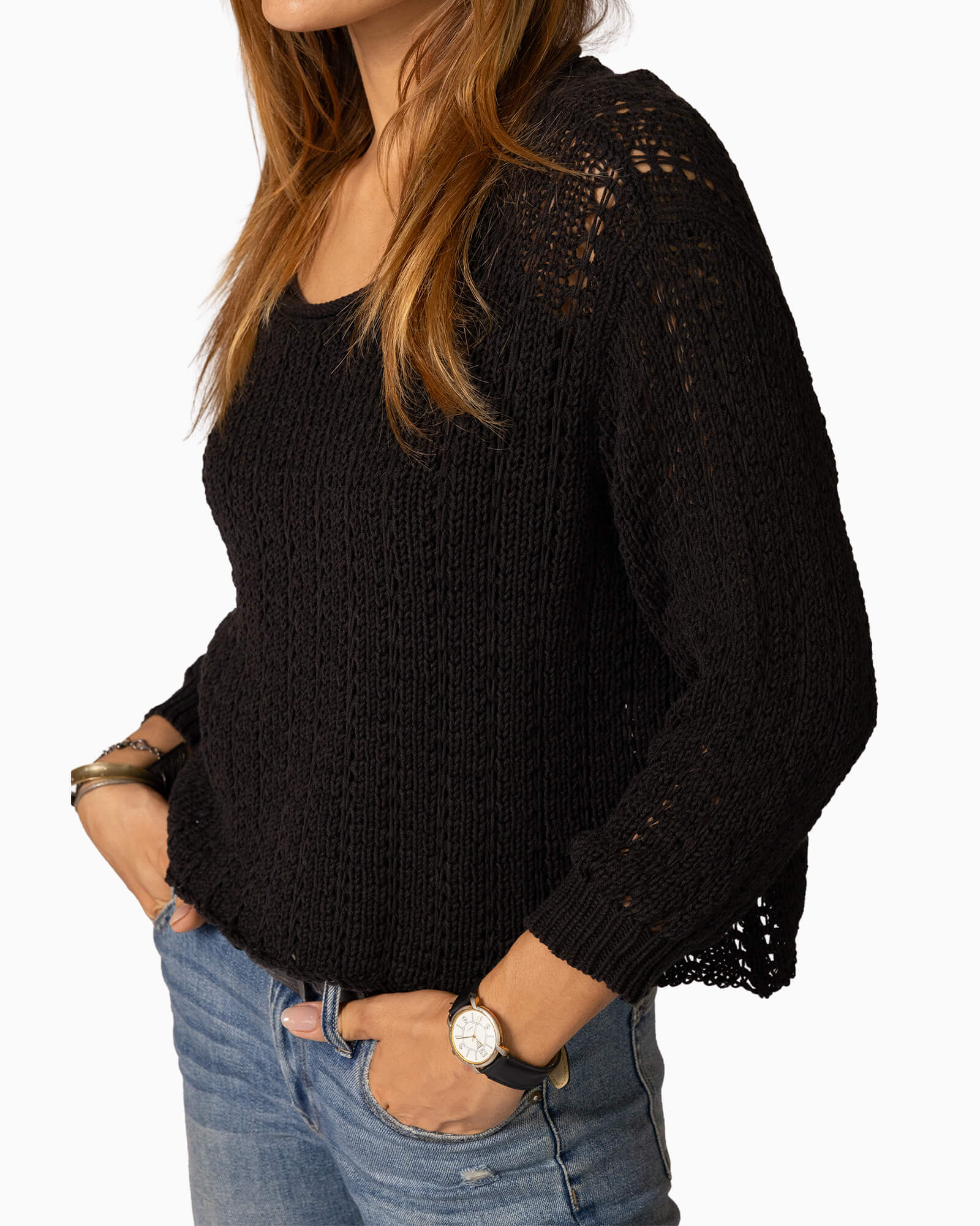 Mia 3/4 Sleeve Sweater