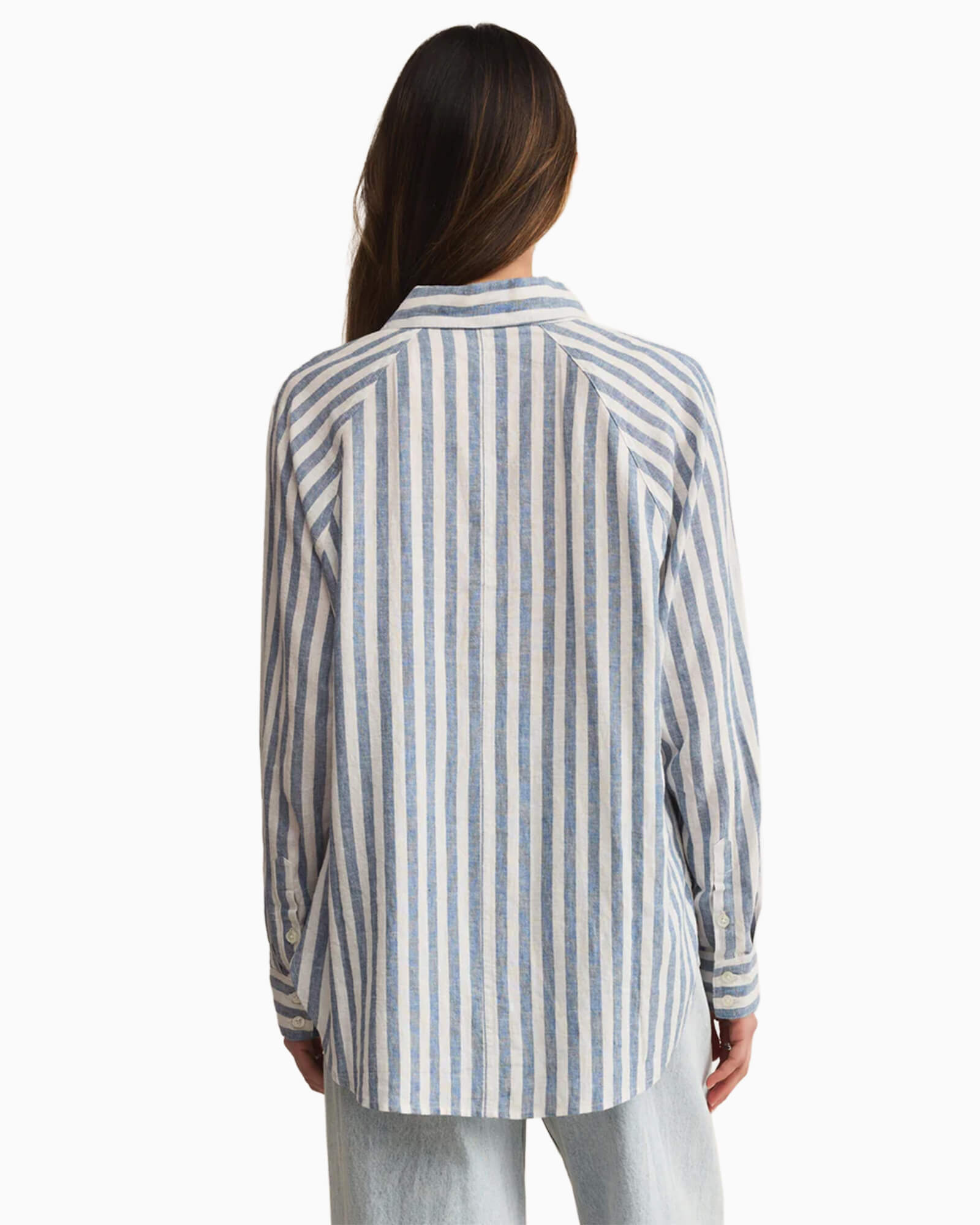 Perfect Linen Striped Top Boathouse