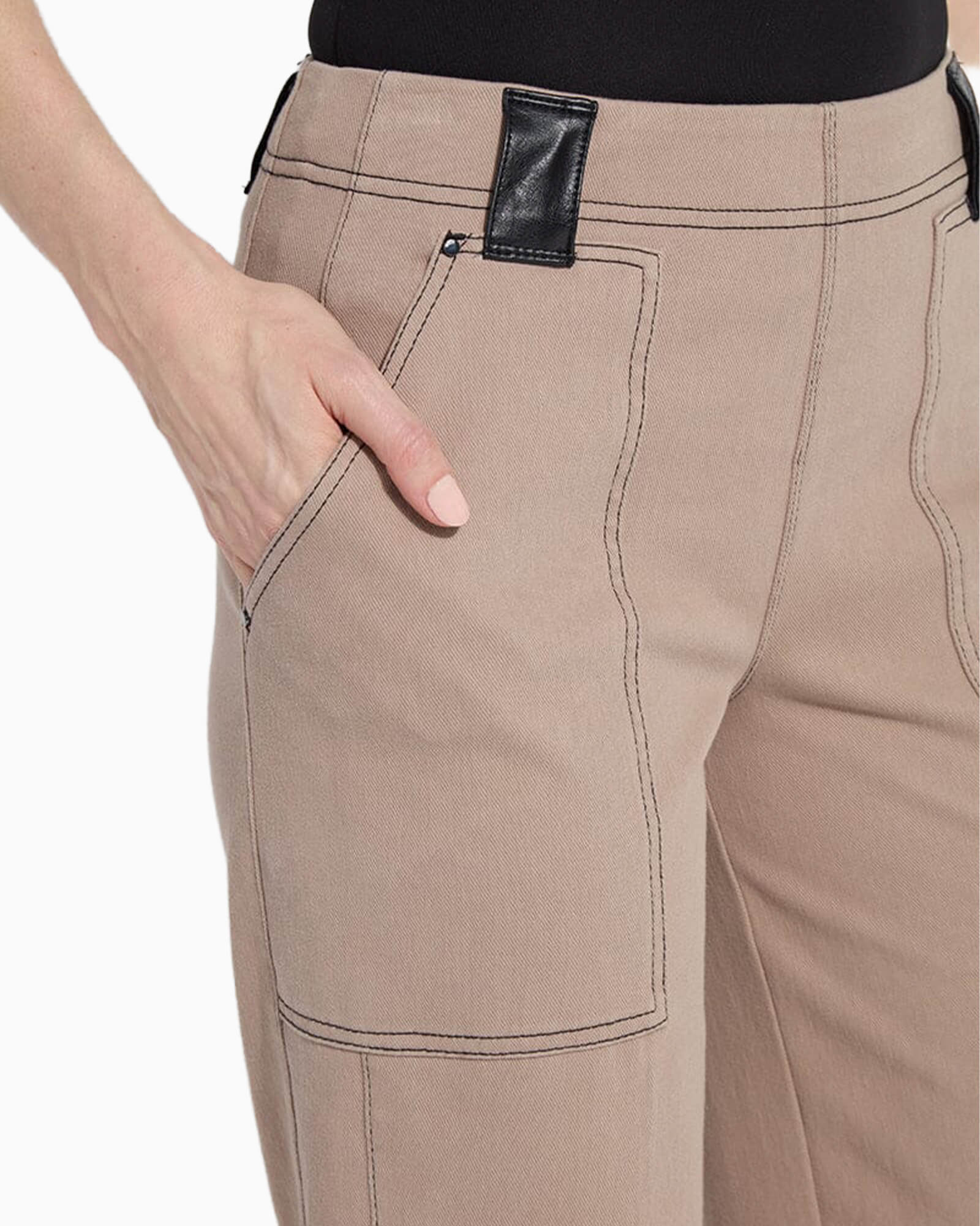 Valerie Wide Leg Crop Denim