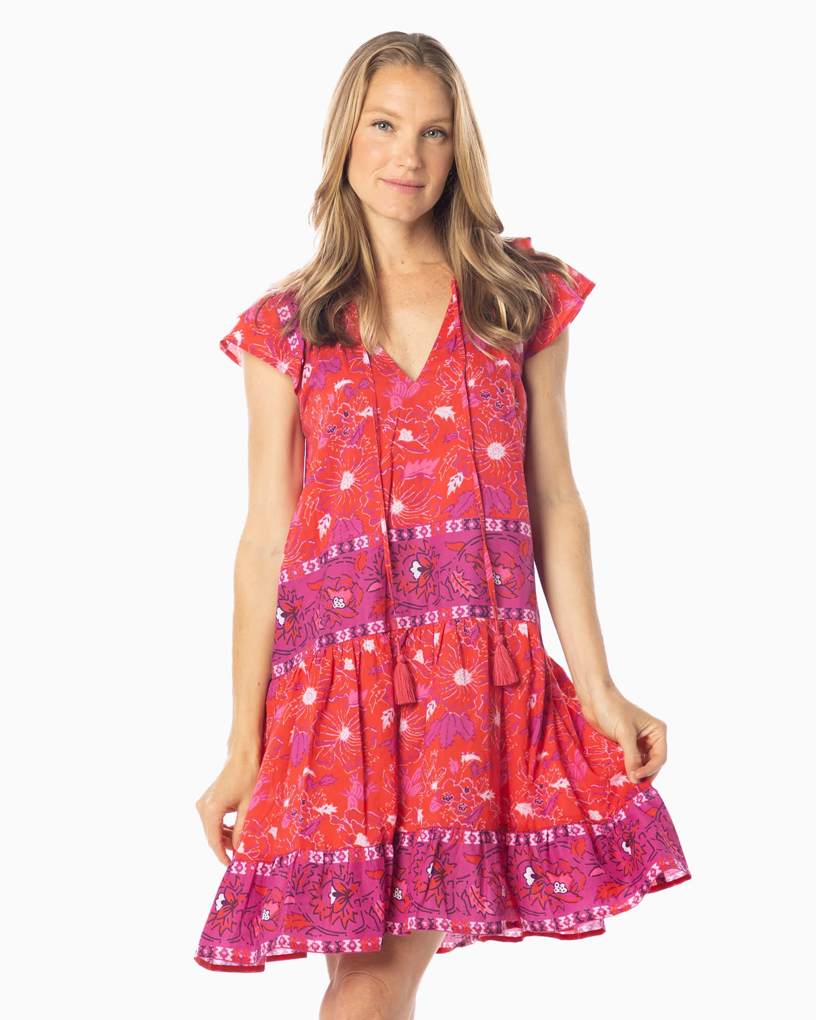 Carolina Dress Very Berry