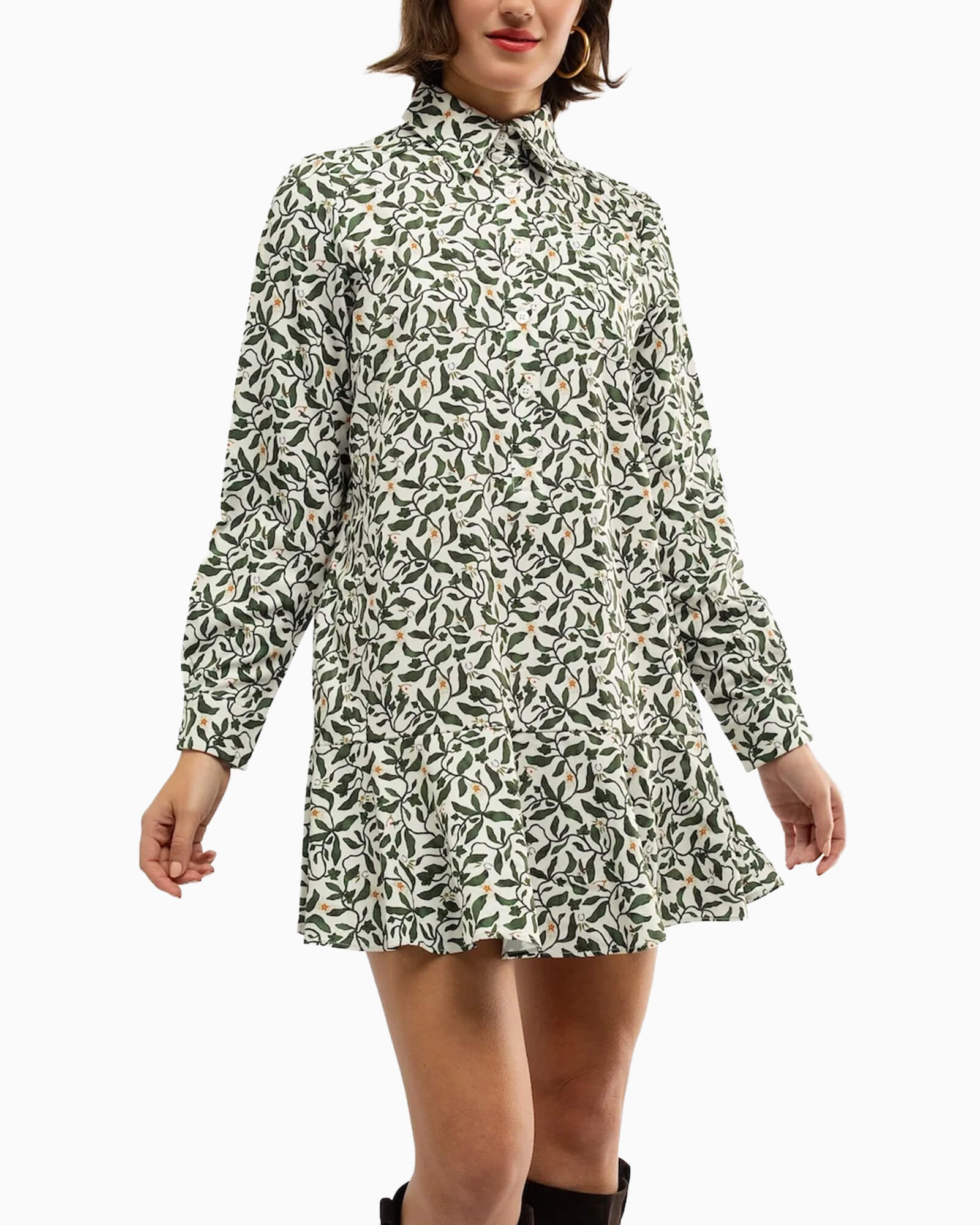 Cherry Dress Lucky Vines