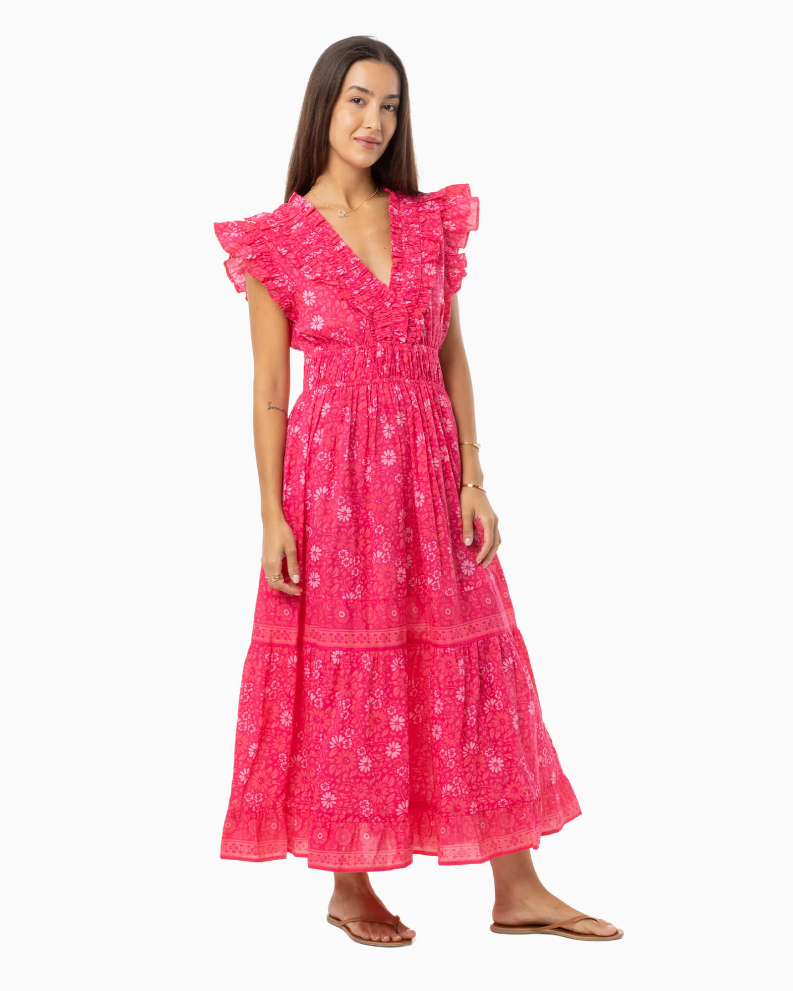 Cora Dress Magenta
