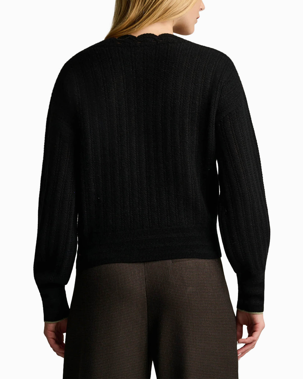 First Date Cashmere Sweater Onyx