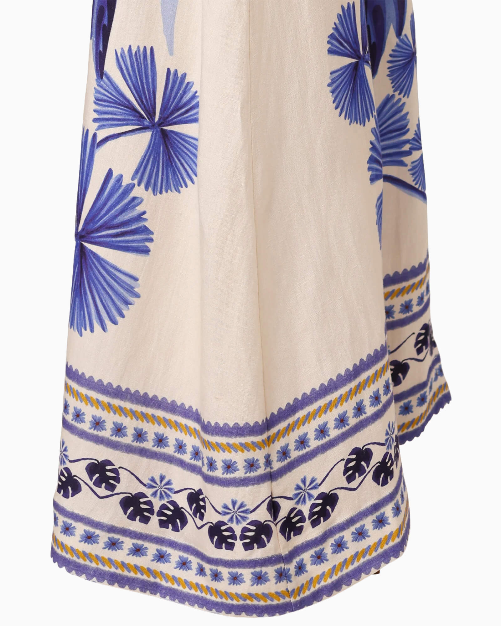 Delphine Maxi Dress Blue Mirage - Purple Poppy