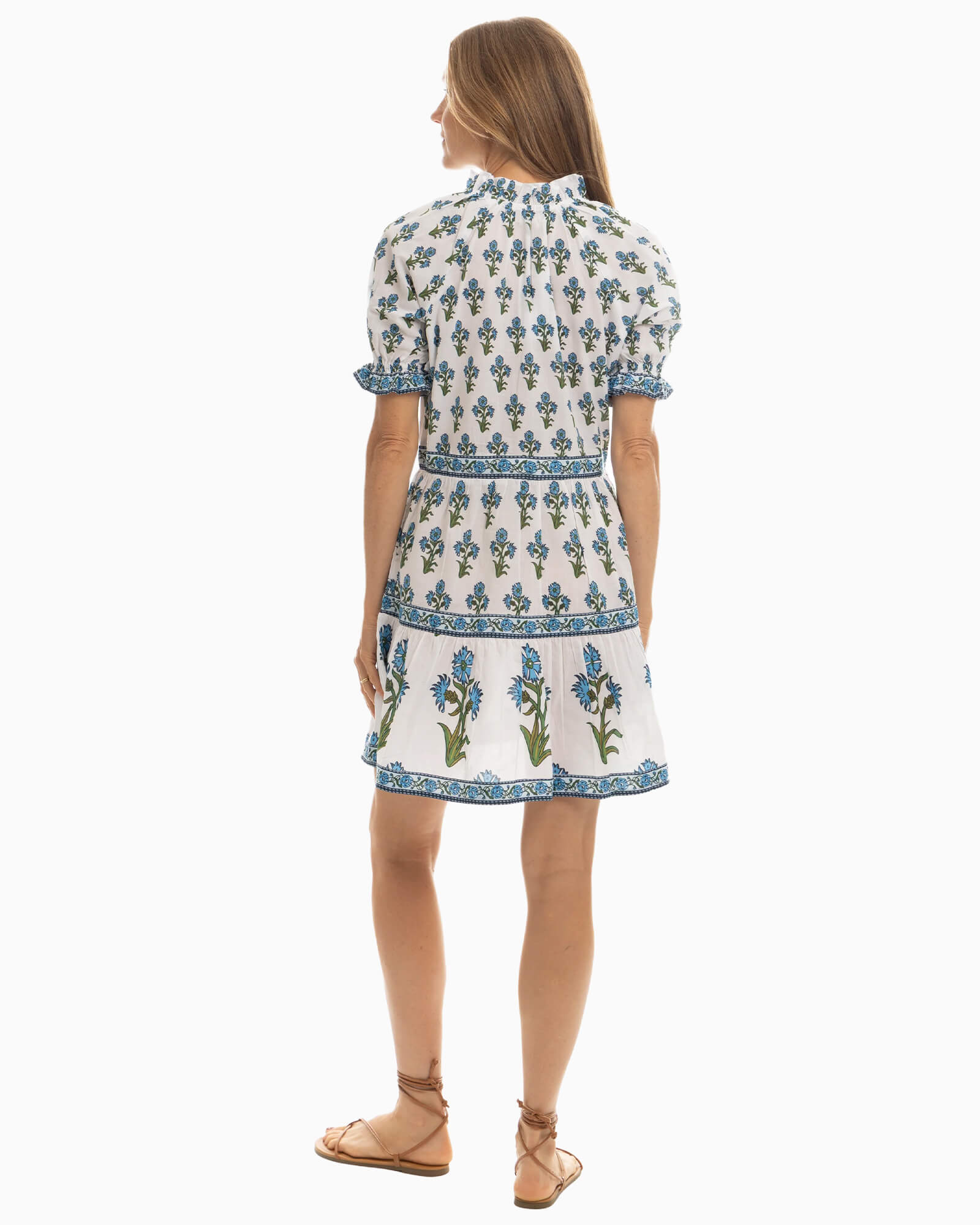 Eliana Dress Blue Blossom