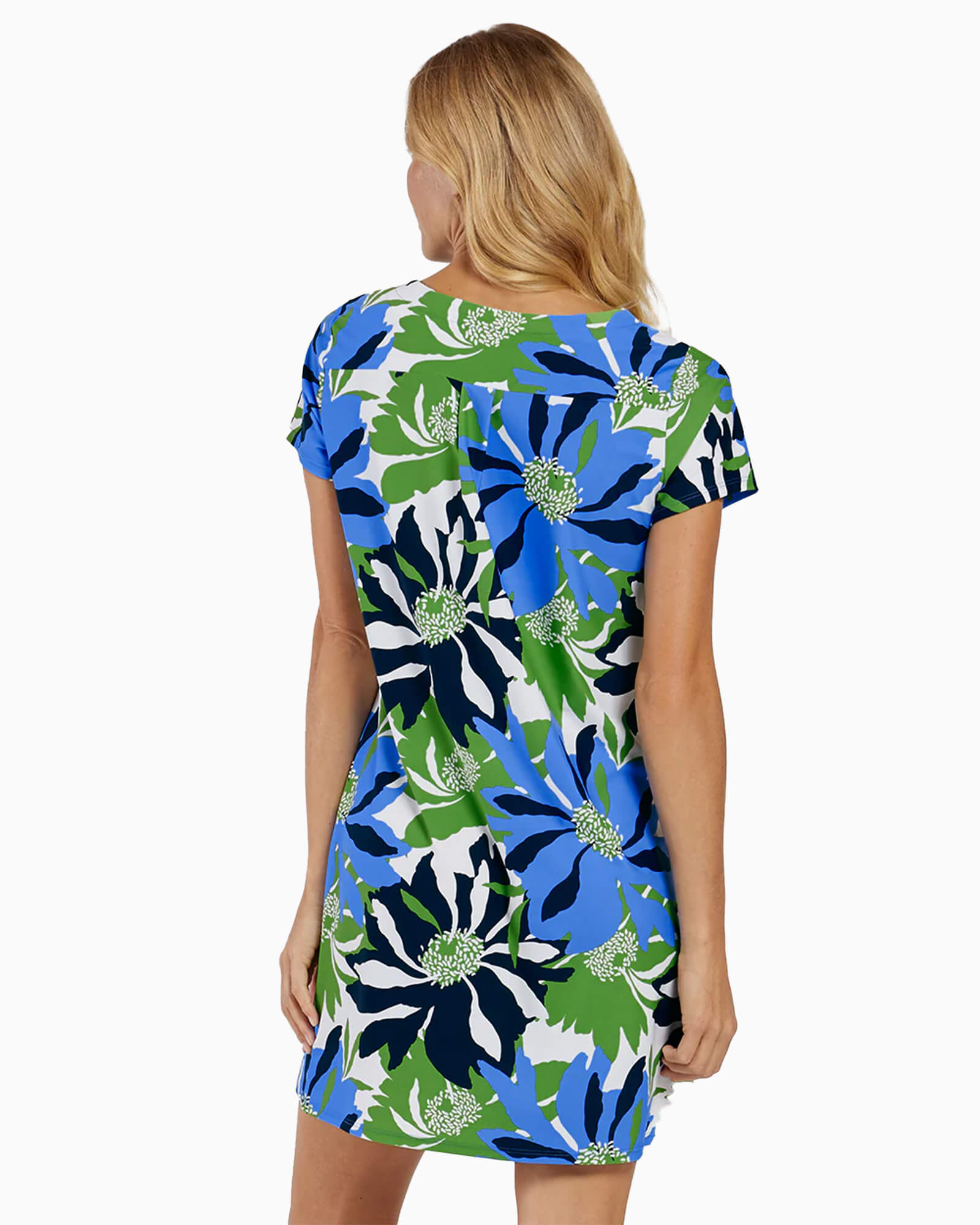 Ella Dress Wild Blossom Blue