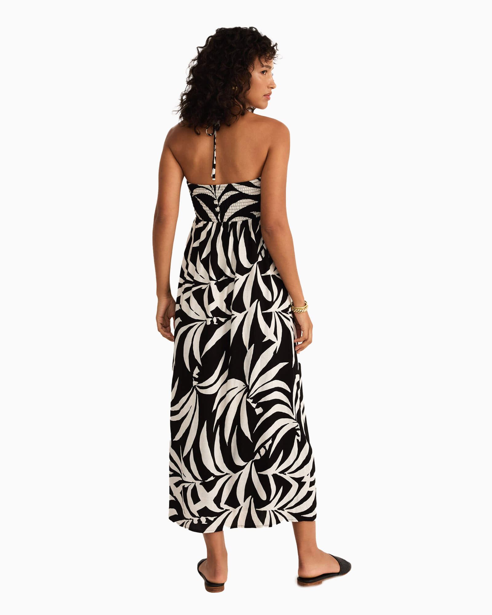 Elodi Vacances Midi Dress Black