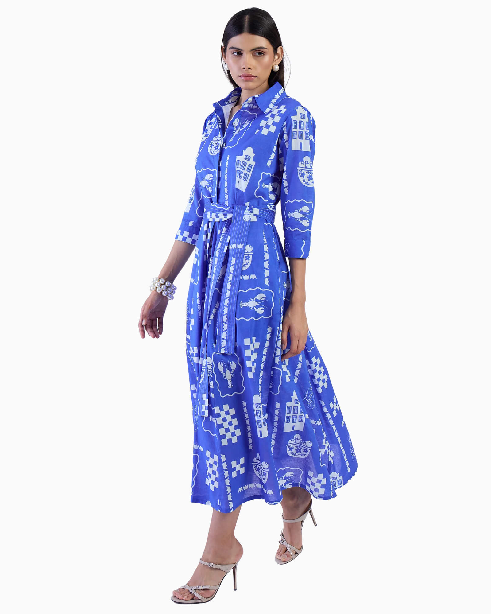 Emily Dress Sverige Indigo