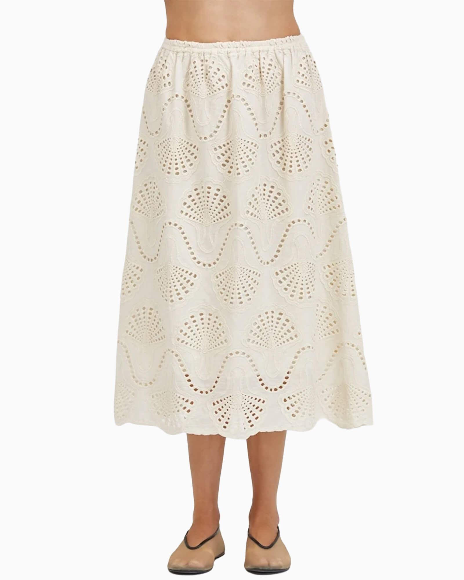 Cannes Eyelet Skirt