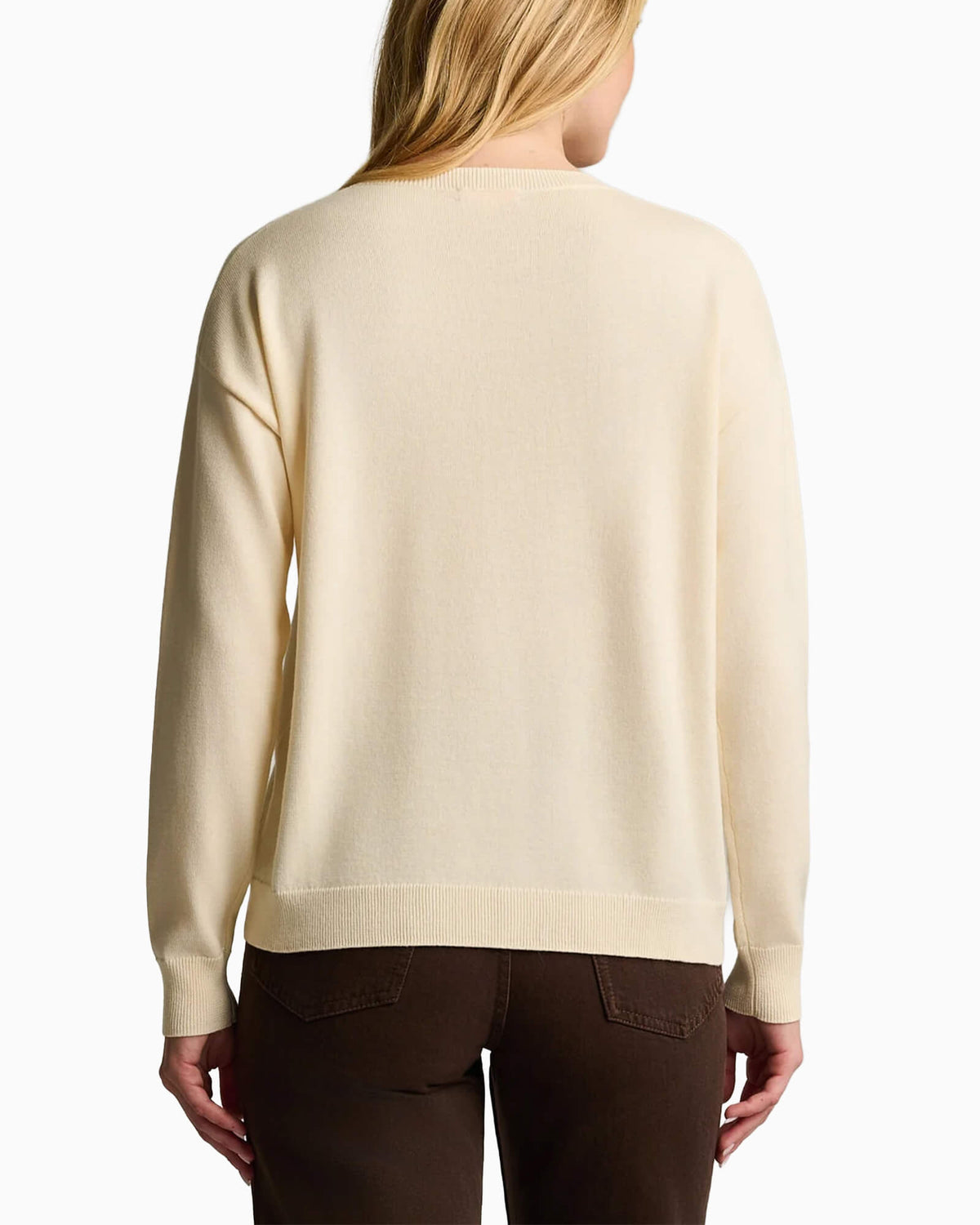 Flower Power Cotton Sweater