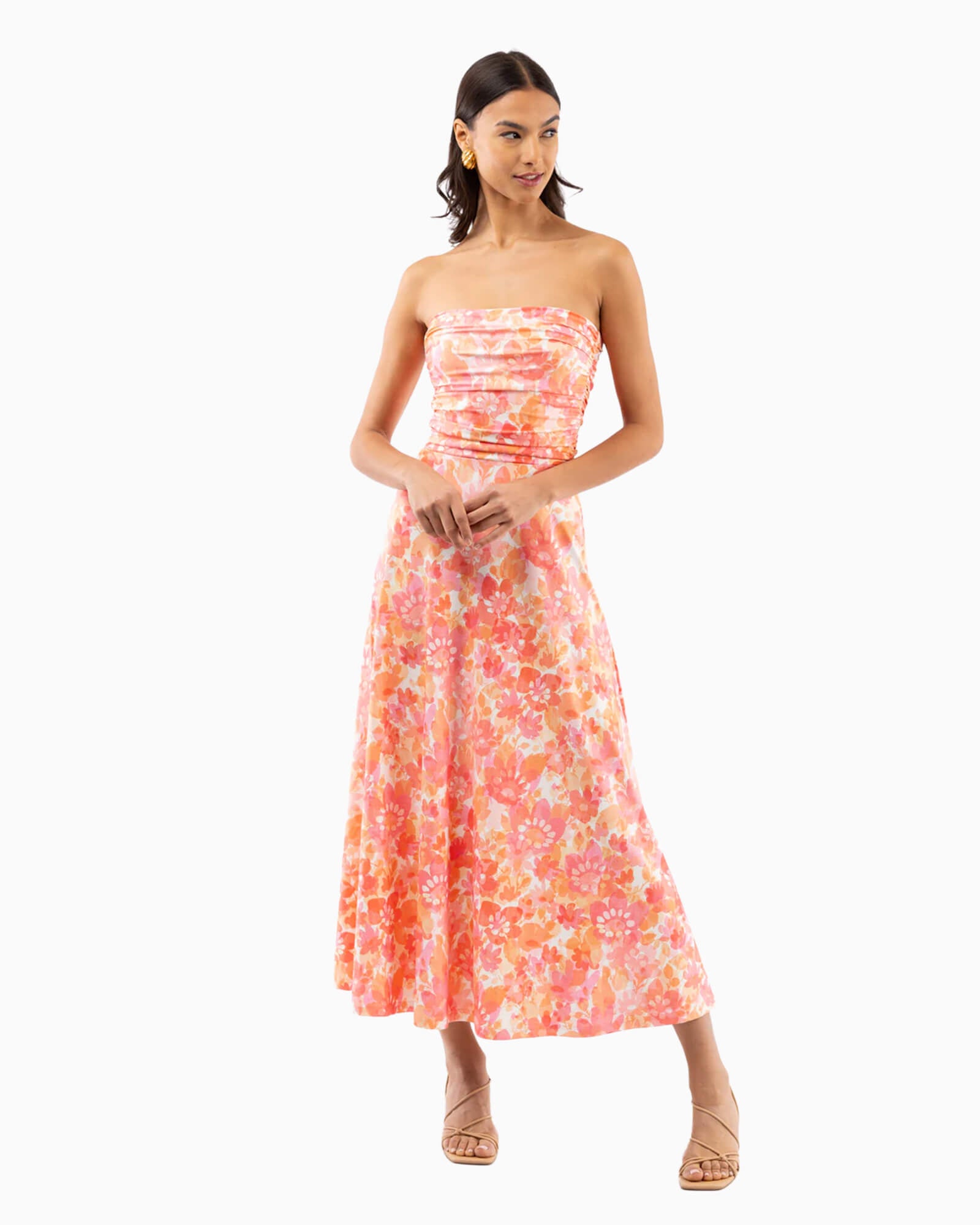 The Gloria Dress Dusk Flora