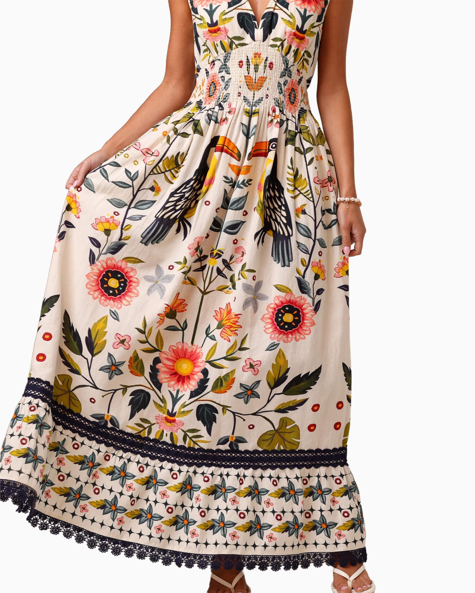 Gracie Maxi Dress - Purple Poppy