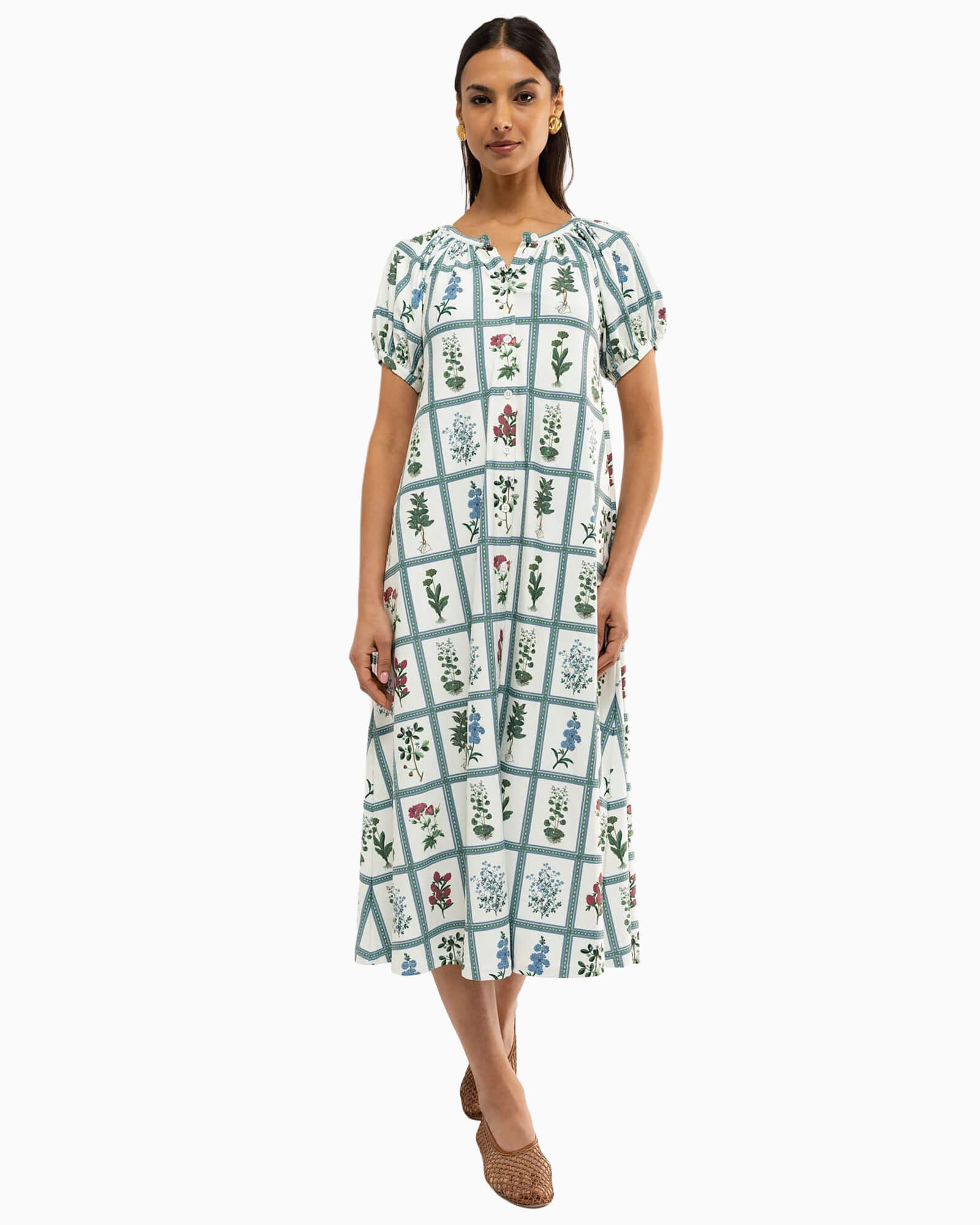 Grenadine Dress Gardeners Window