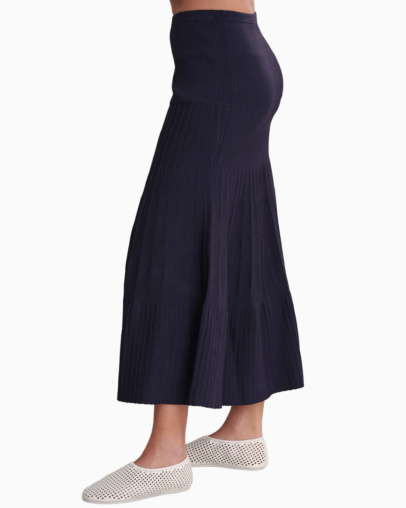Gwyneth Rib Maxi Skirt