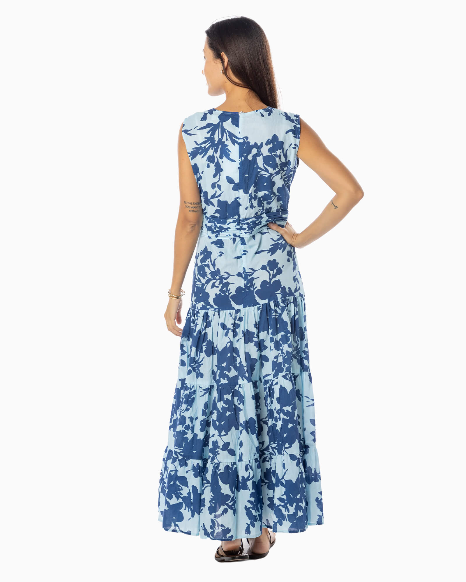 Hazel Dress Blue Harbor