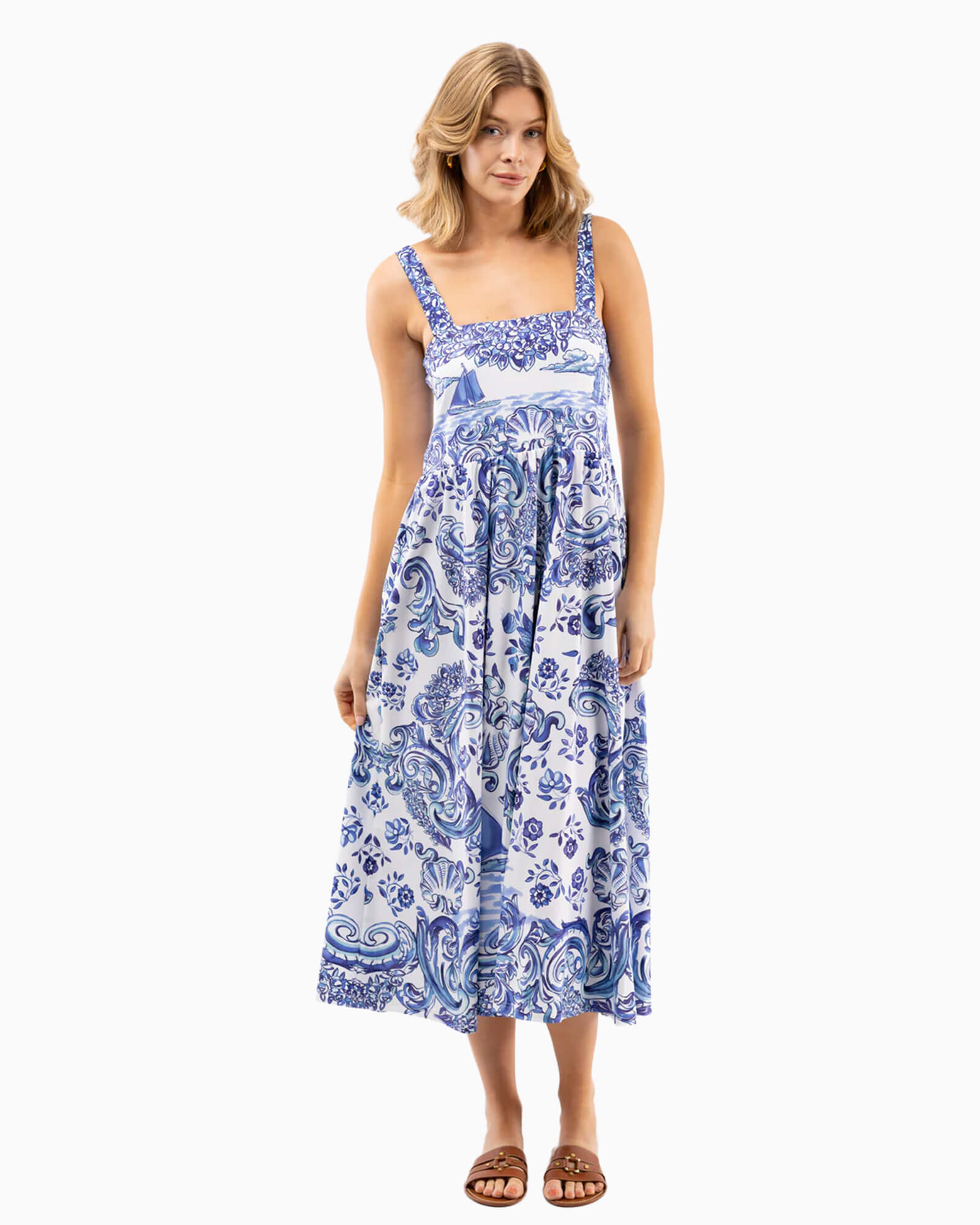 The Heather Dress Port Porcelain