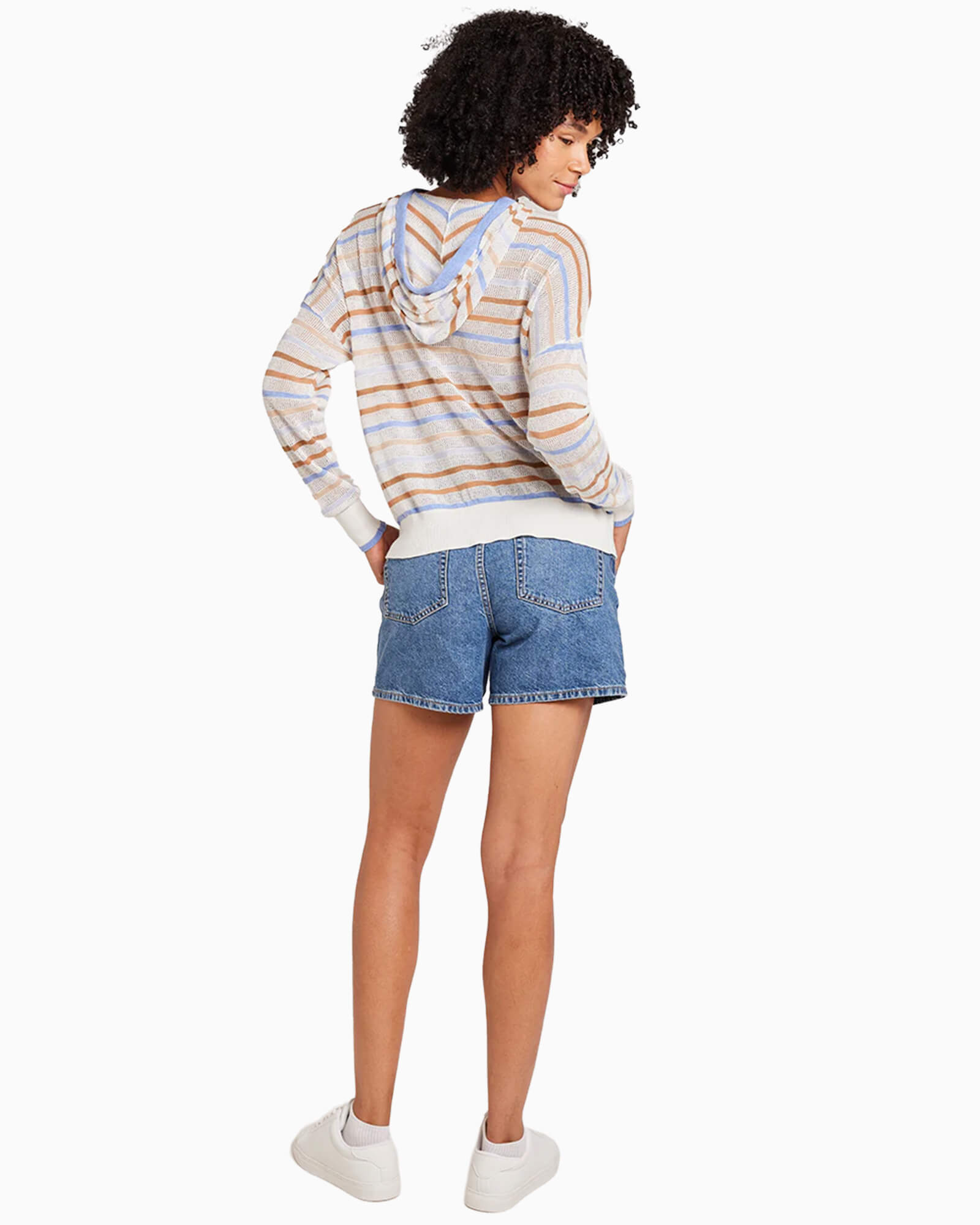 Rainbow Stripe Hoodie