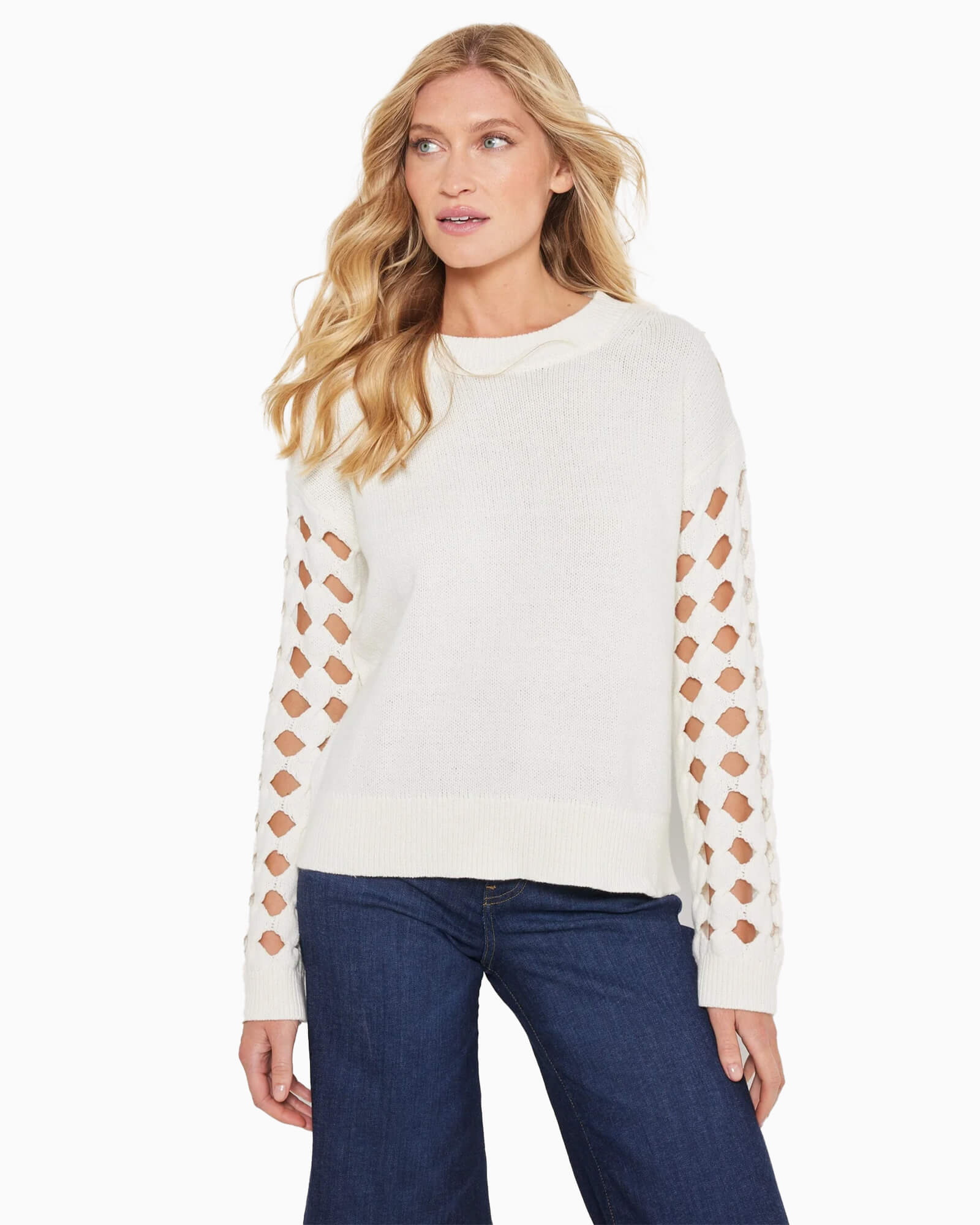 After Hours Sweater White