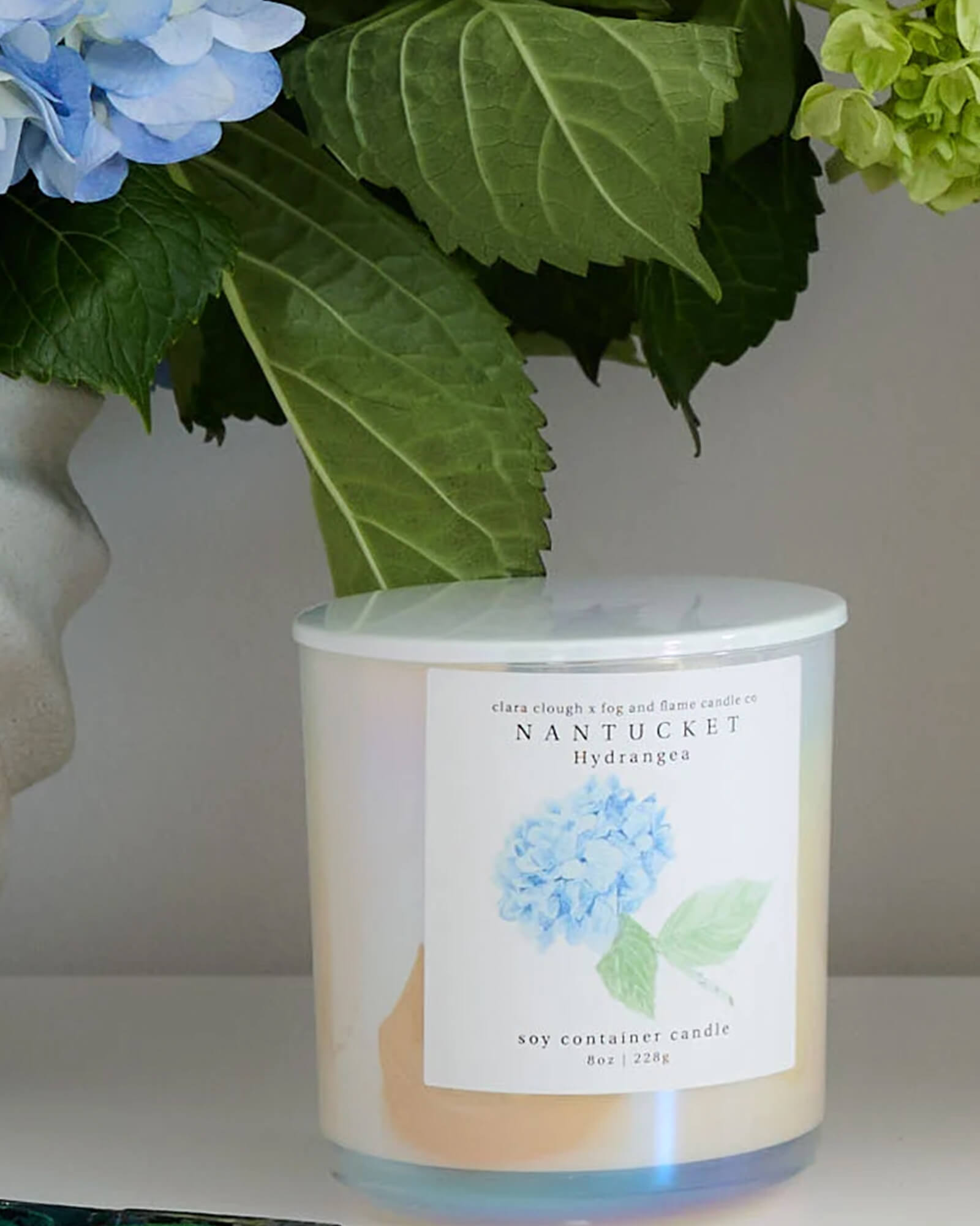 Nantucket Hydrangea Candle 8 oz.