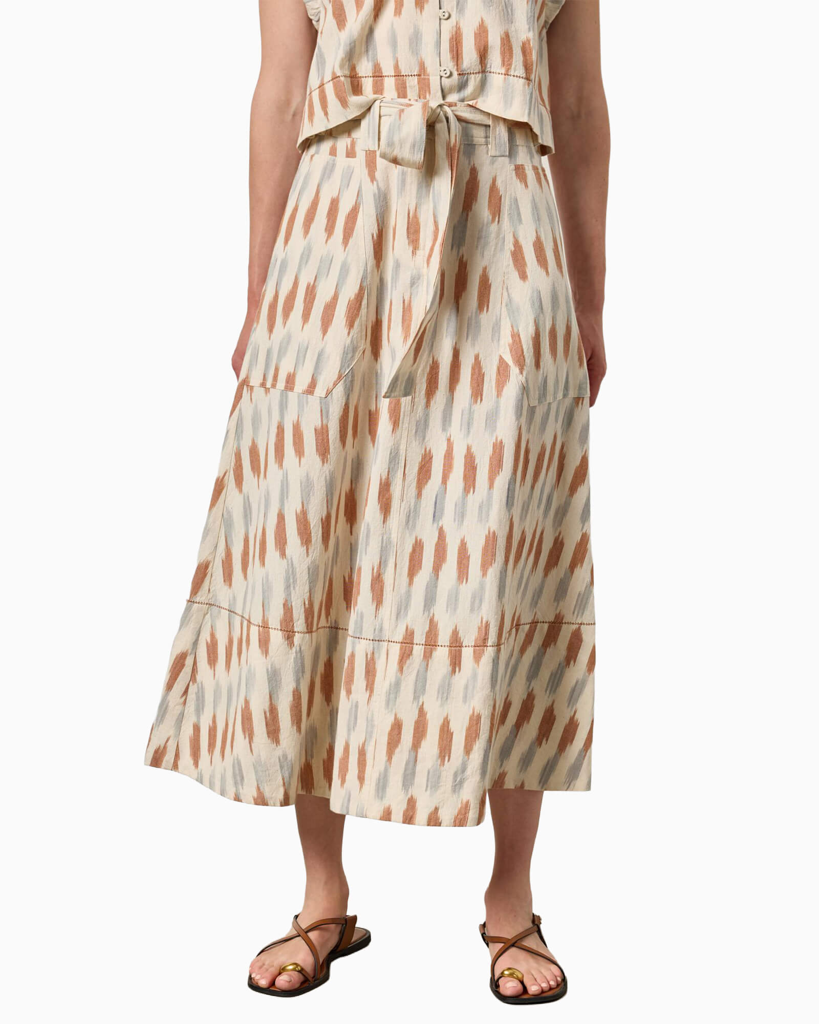 Ikat Long Skirt