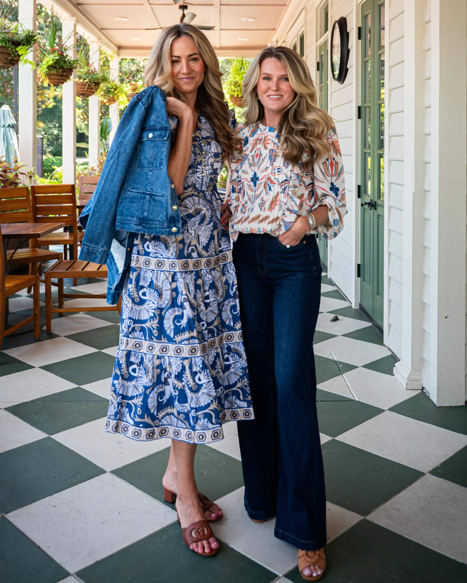 Denim Button Front Jacket