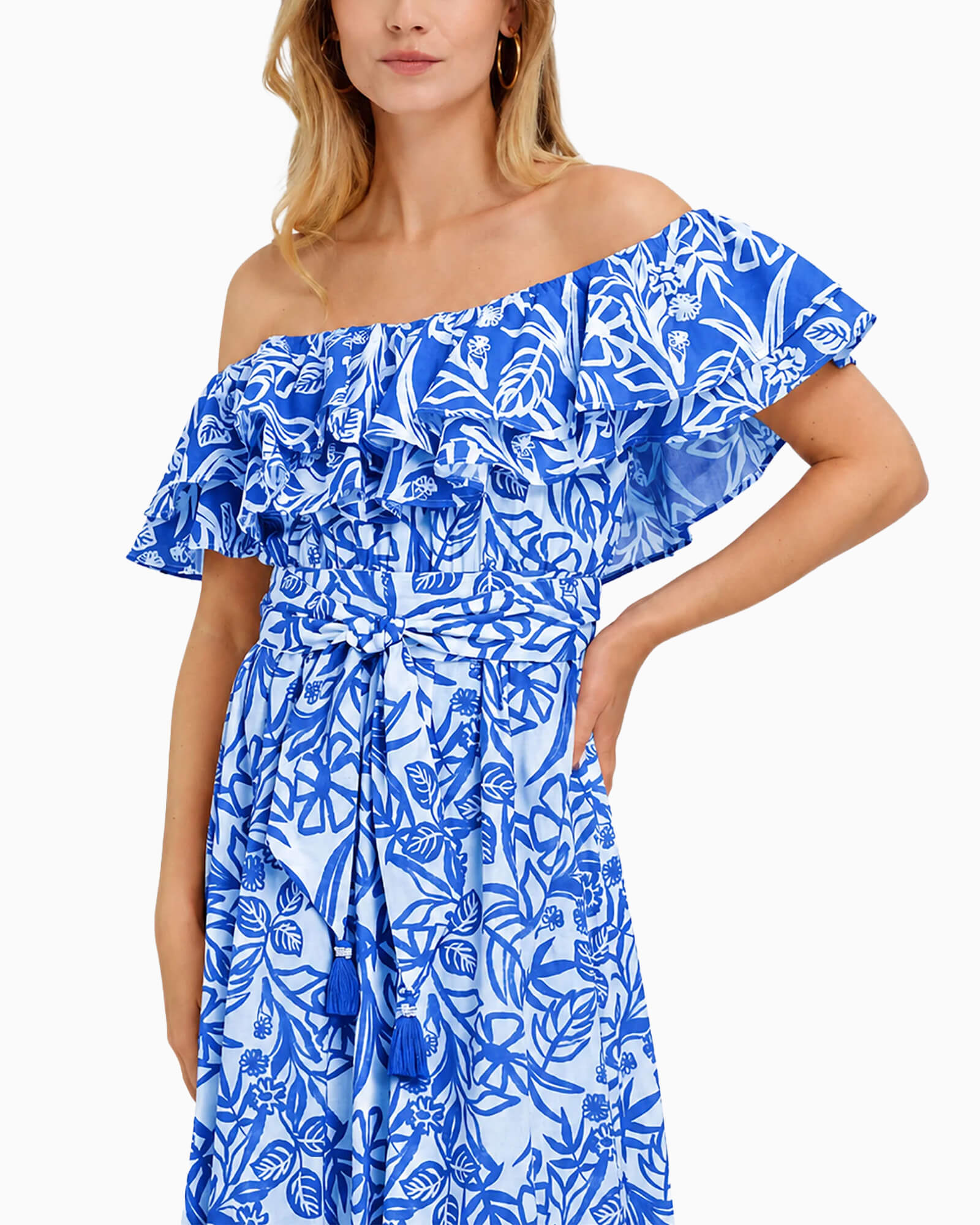Jamie Dress Bali Blue