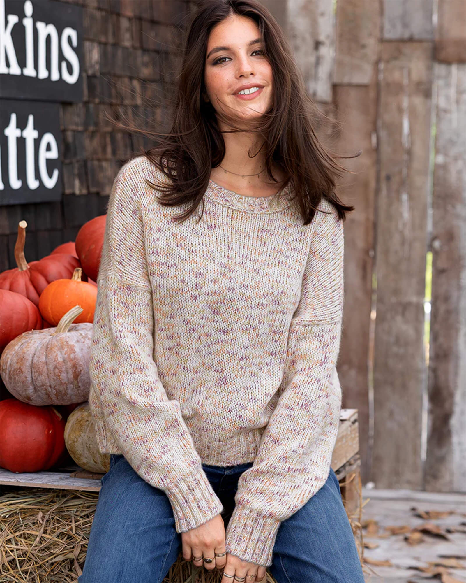 Josef Marled Chunky Crew
