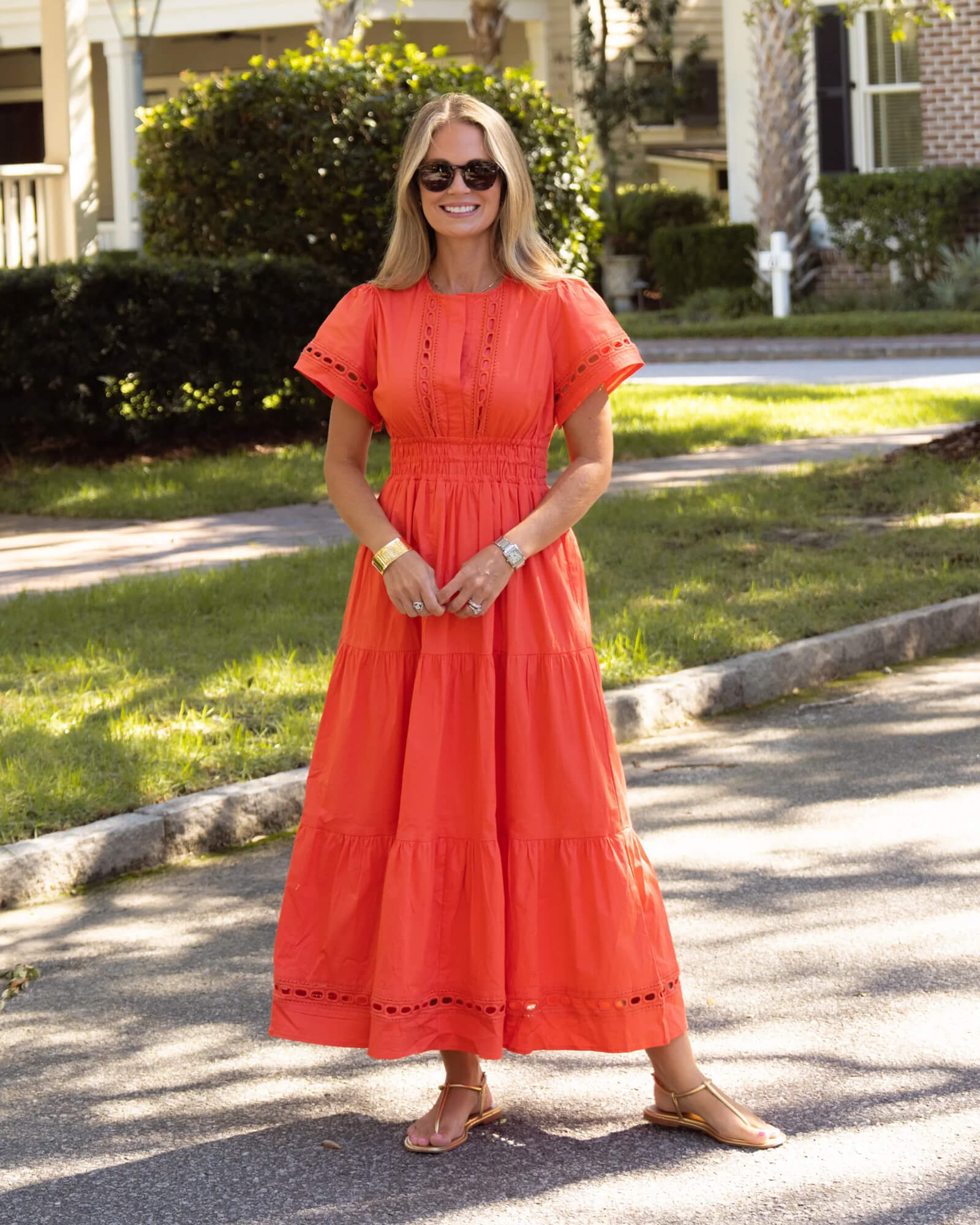 Lauren Dress - Purple Poppy