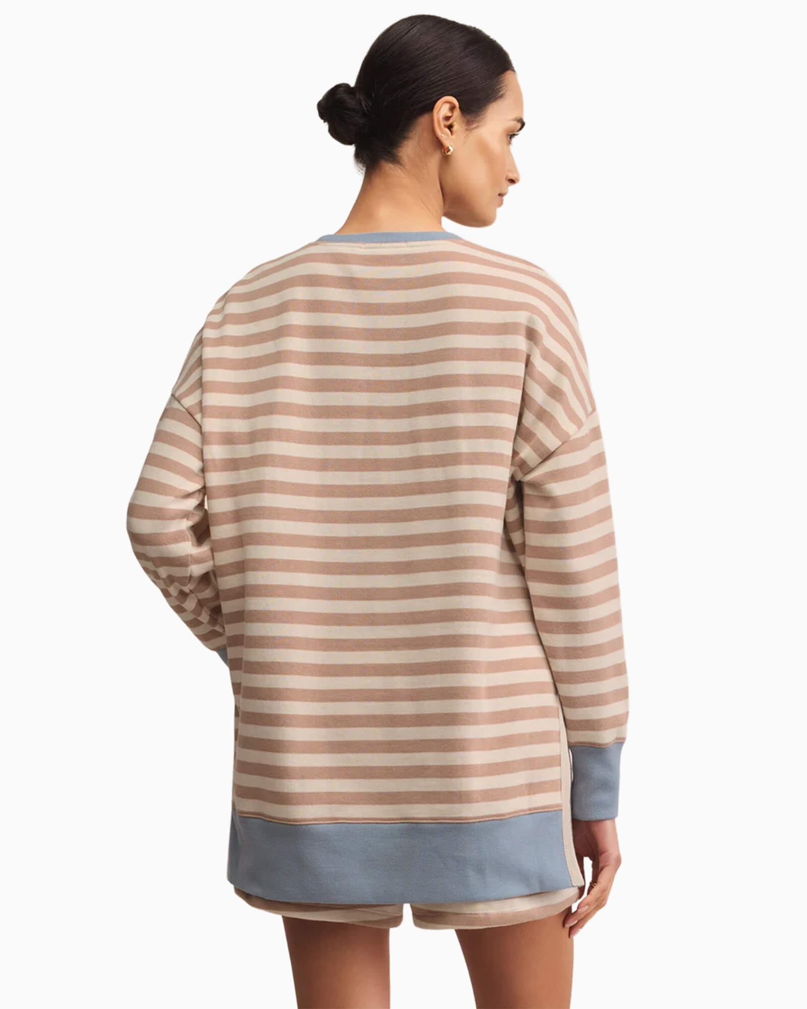 Layer Up Stripe Sweatshirt