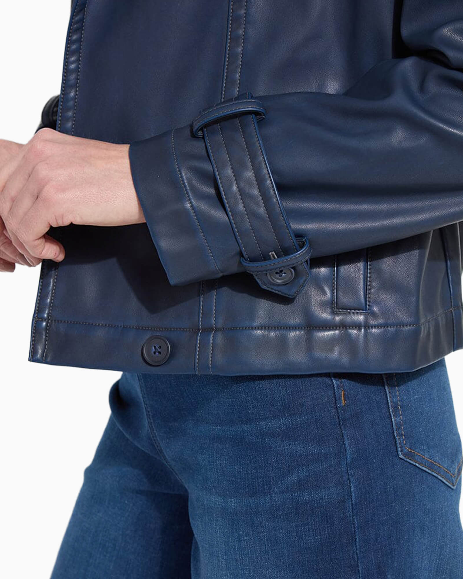 Evonne Oversized Cropped Trench Coat