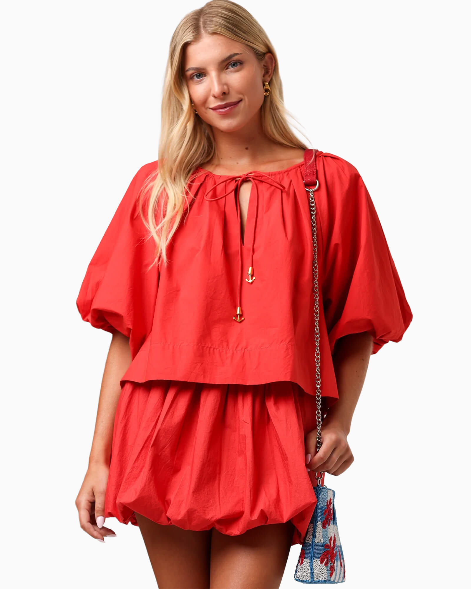 Liv Top Cherry - Purple Poppy