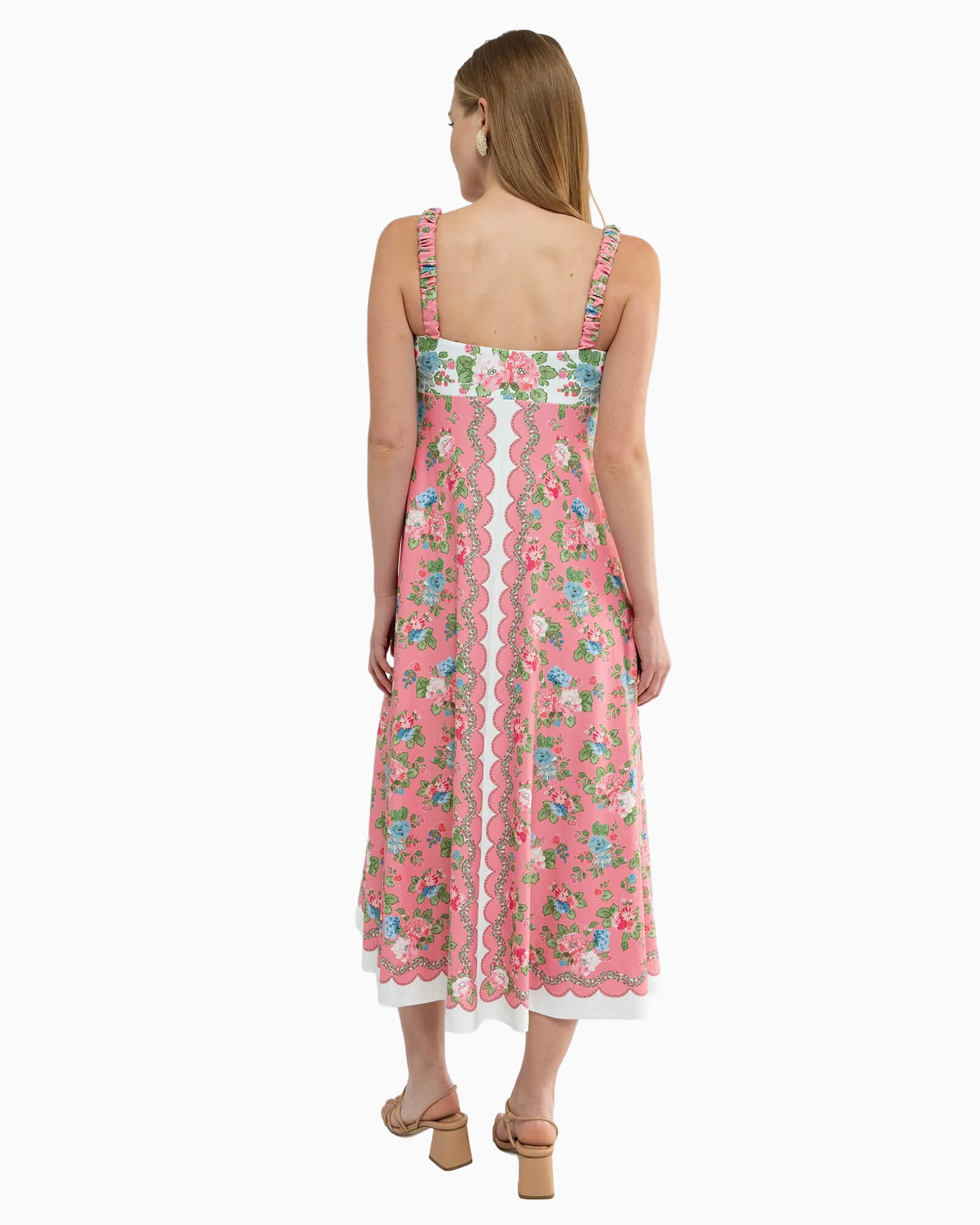 Lochlain Dress Cottage Rose - Purple Poppy