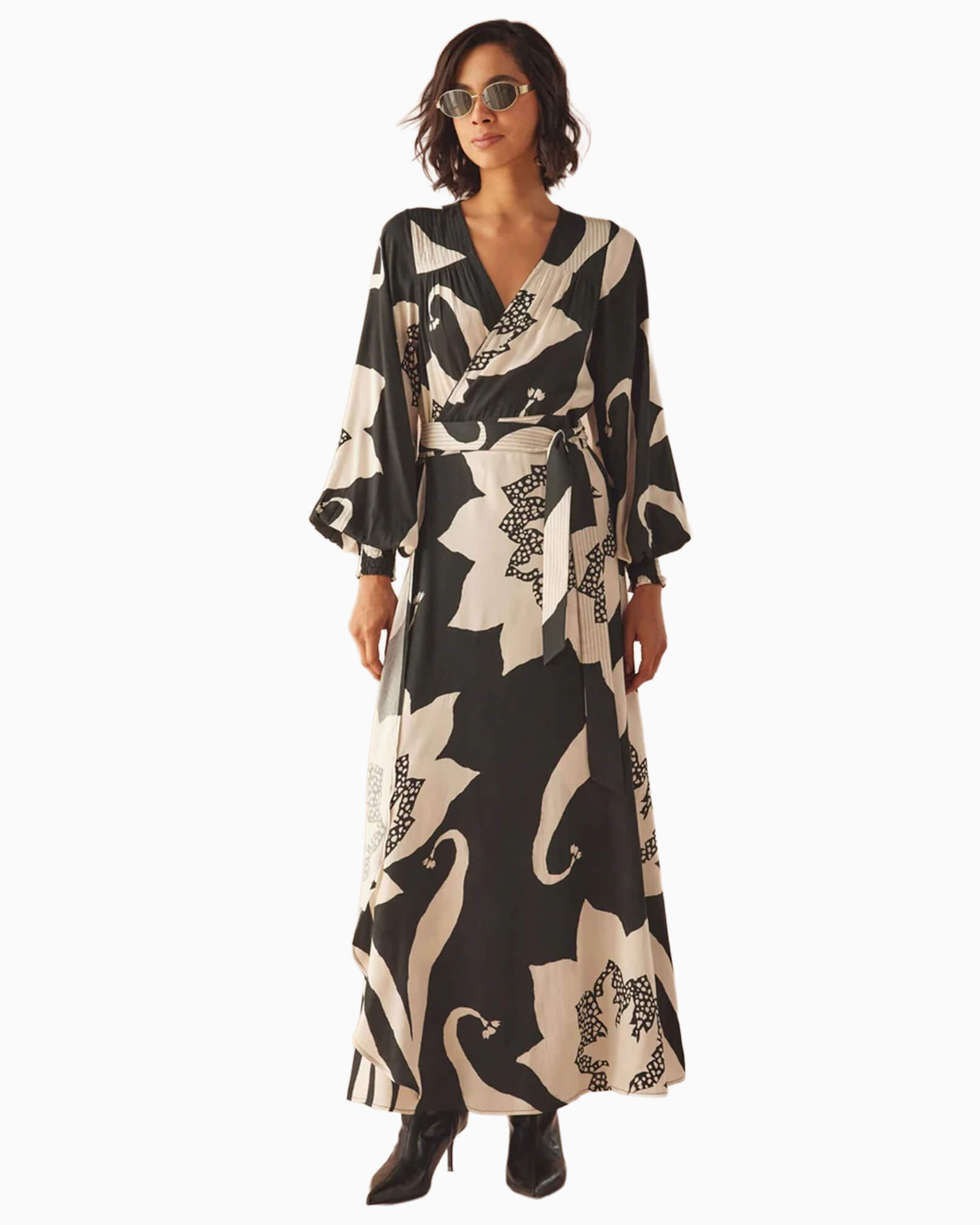 Lorelei Wrap Dress Audrey Nocturne