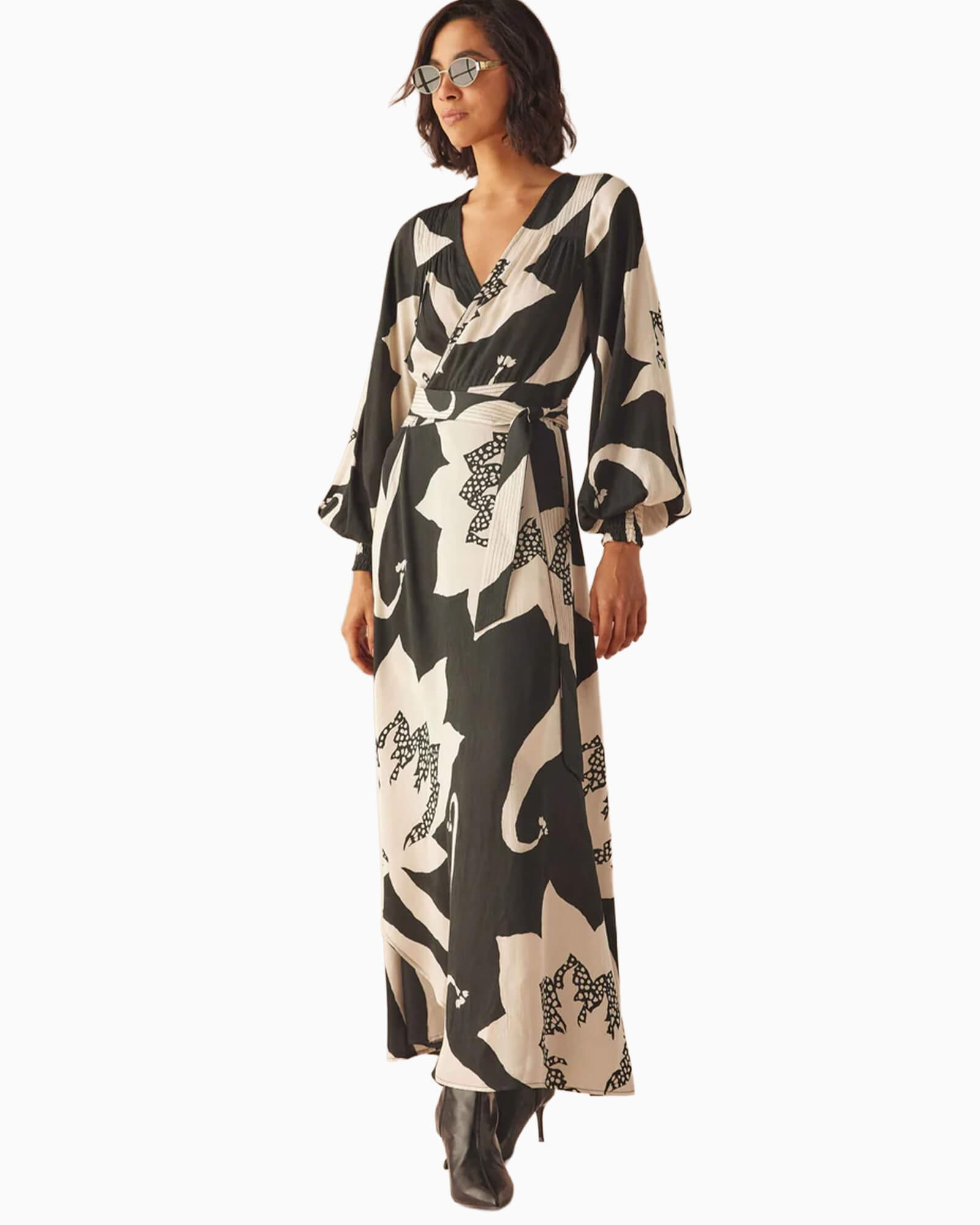 Lorelei Wrap Dress Audrey Nocturne