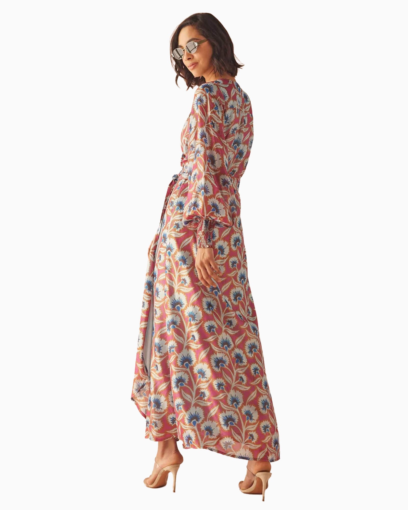 Lorelei Wrap Dress Everly Currant