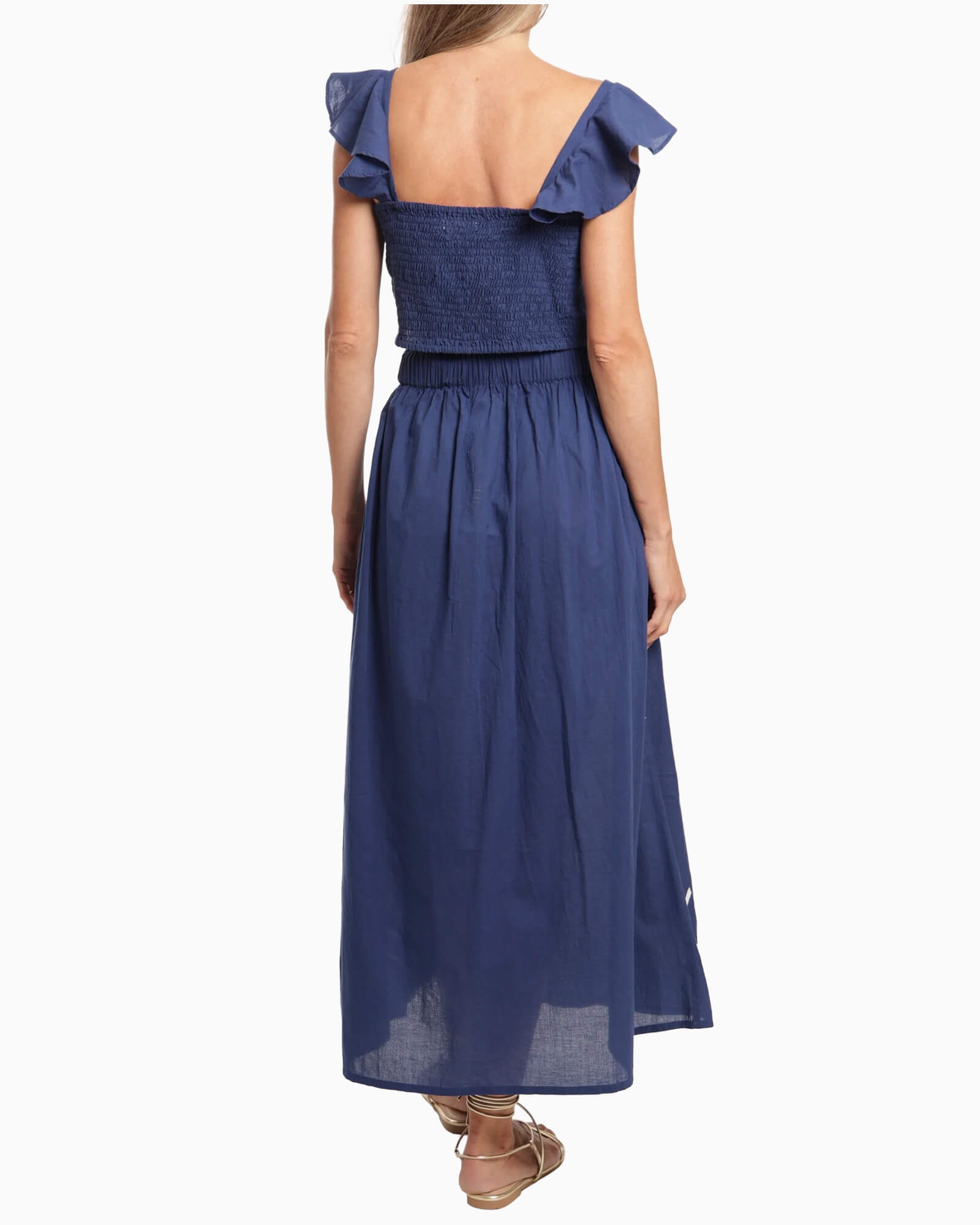 Lorena Top Navy - Purple Poppy