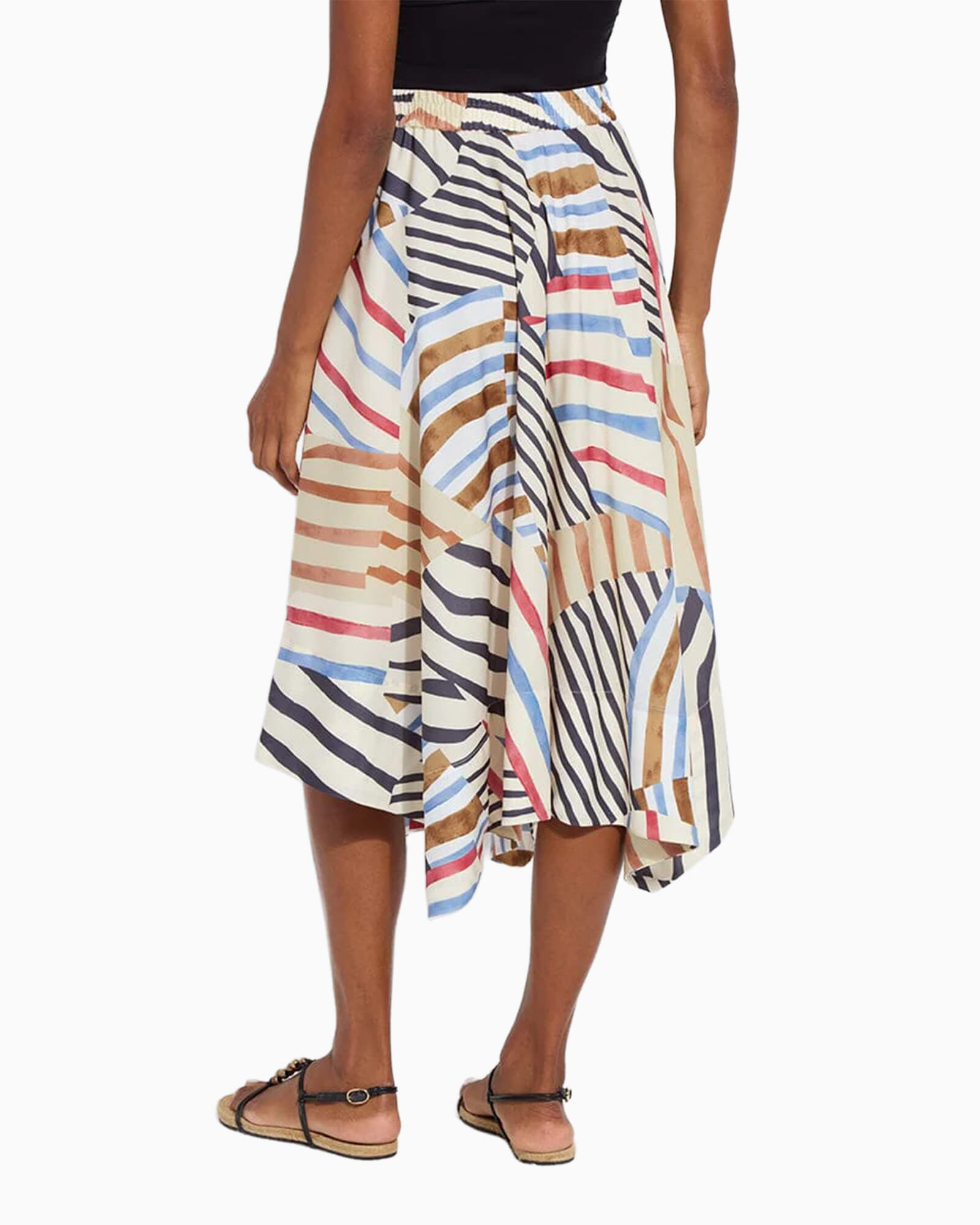Lorenza Midi Handkerchief Skirt
