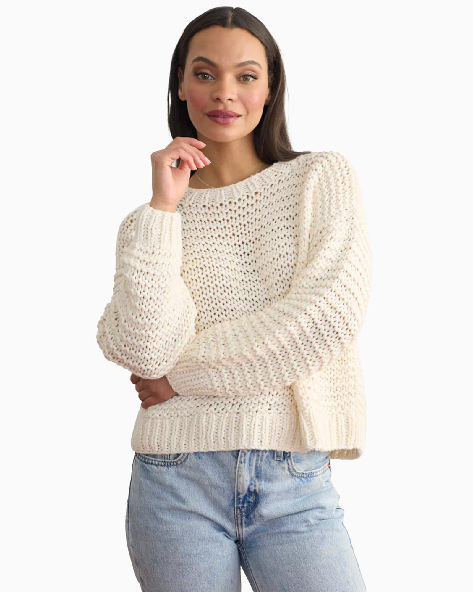 Luciana Hand Knit Pullover
